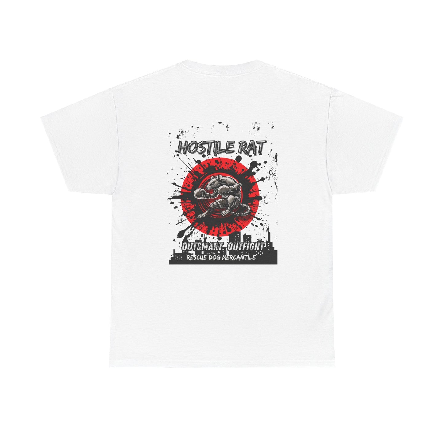 Hostile Rat Unisex Tshirt gym rat athletes RDM brand