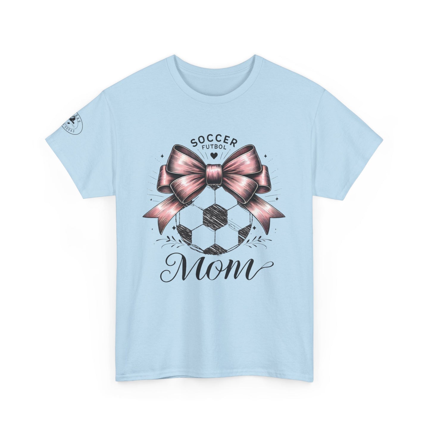 Soccer mom gear Unisex Heavy Cotton Tee, soccer, soccer ball, futbol