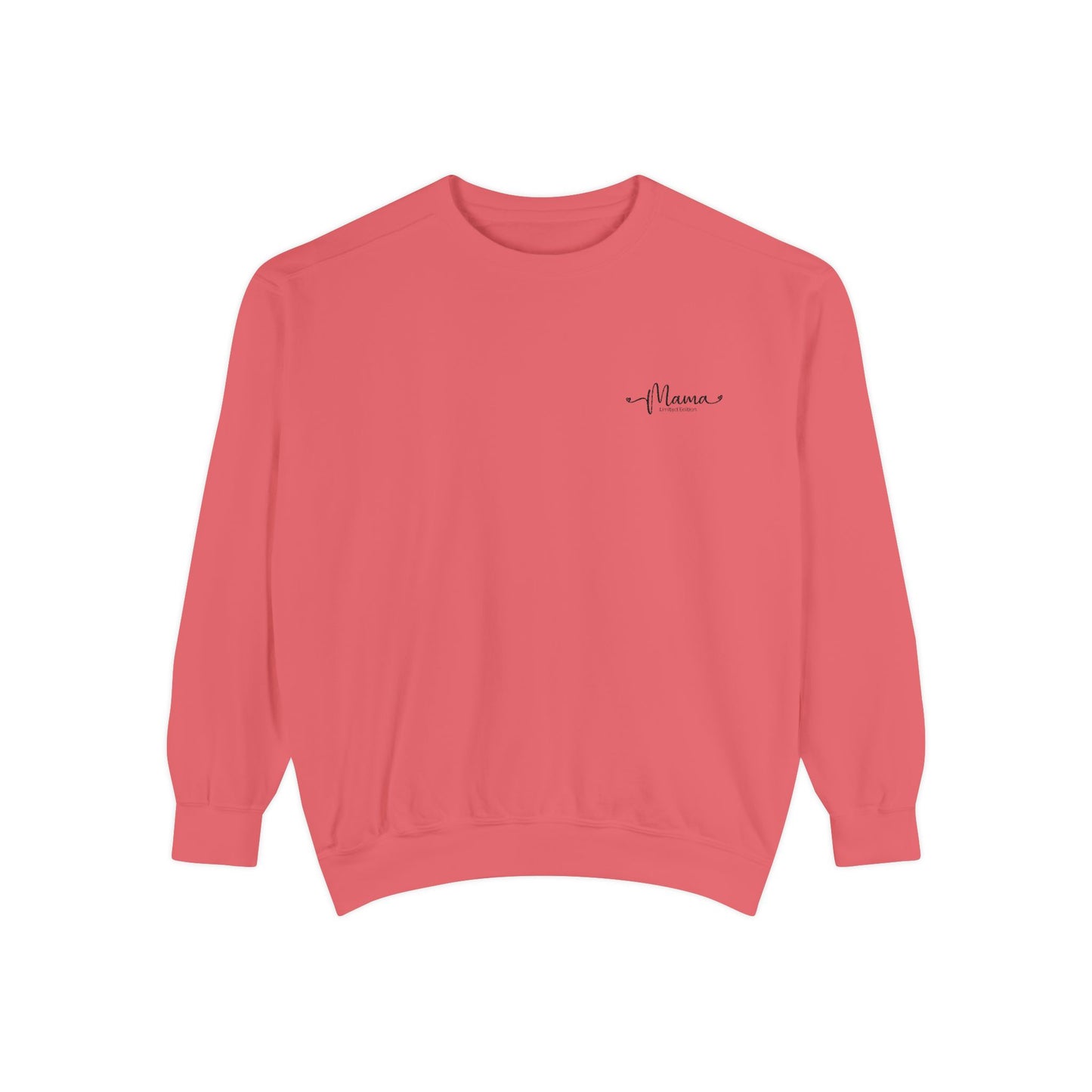 Mother’s Day Sweatshirt Cozy Gift for Mom Unisex Garment-Dyed