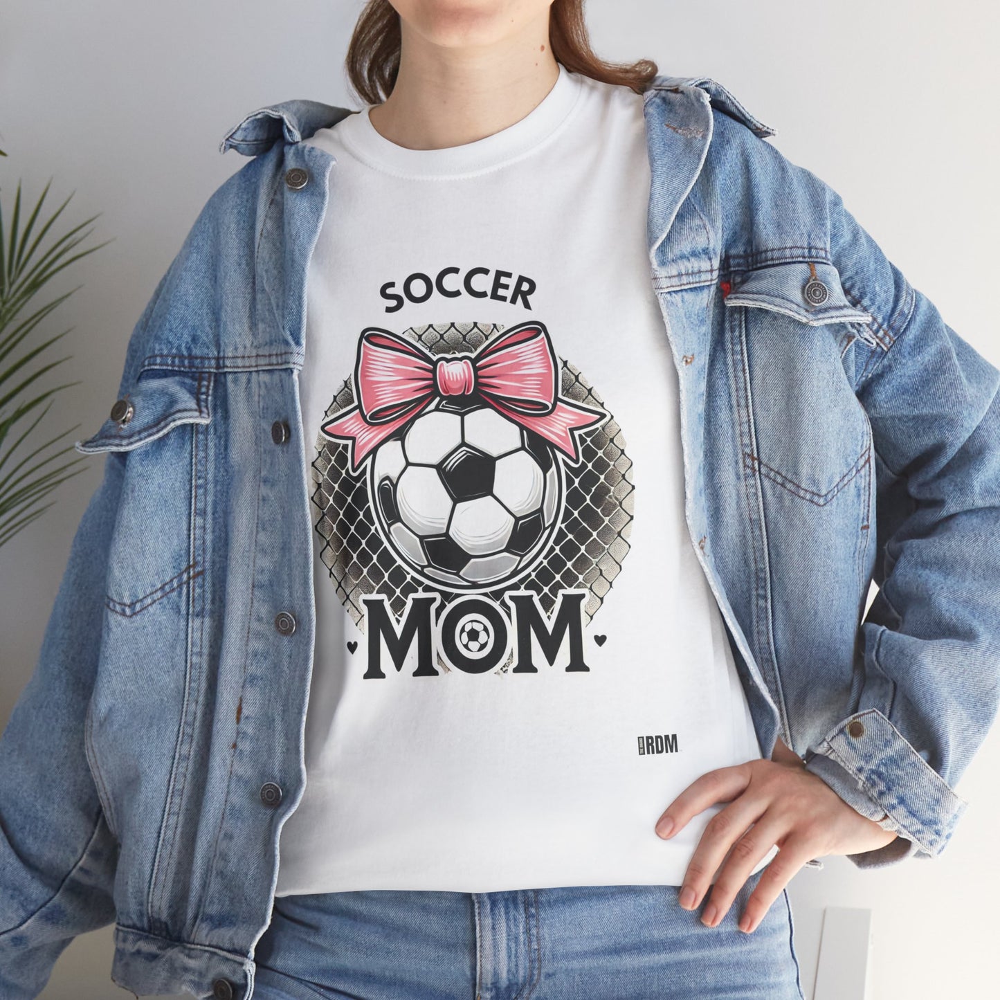 Soccer mom gear Unisex Heavy Cotton Tee, soccer, soccer ball, futbol