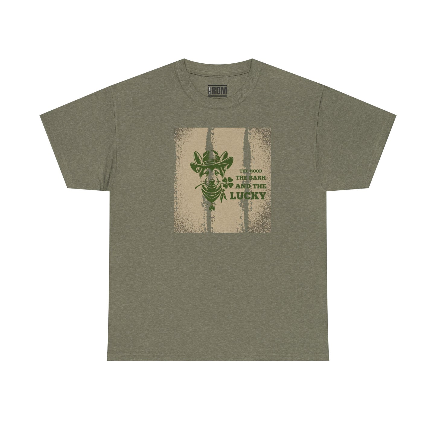 Lucky Dog Parent Shirt St. Patrick's Day Unisex Heavy Cotton Tee Adult