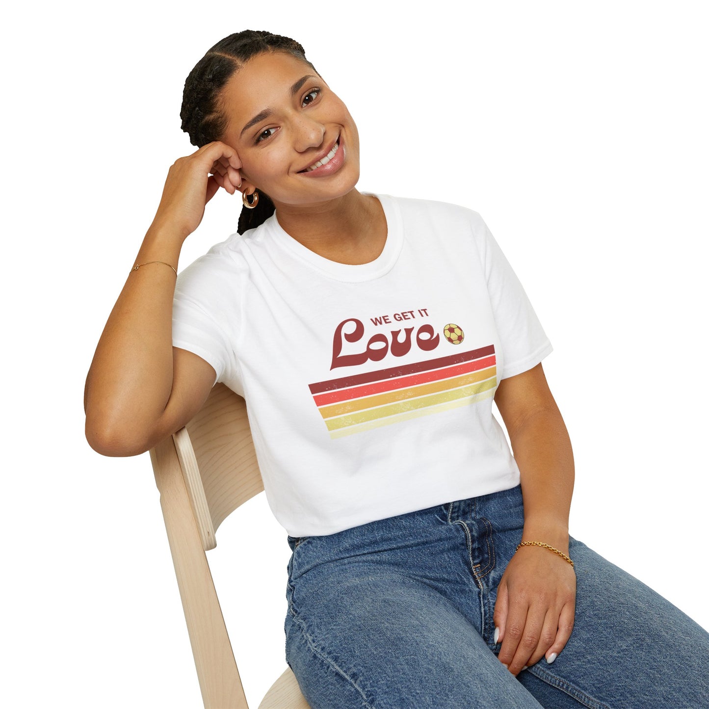 Love Tee Soccer T-Shirt Valentines' Day Soccer
