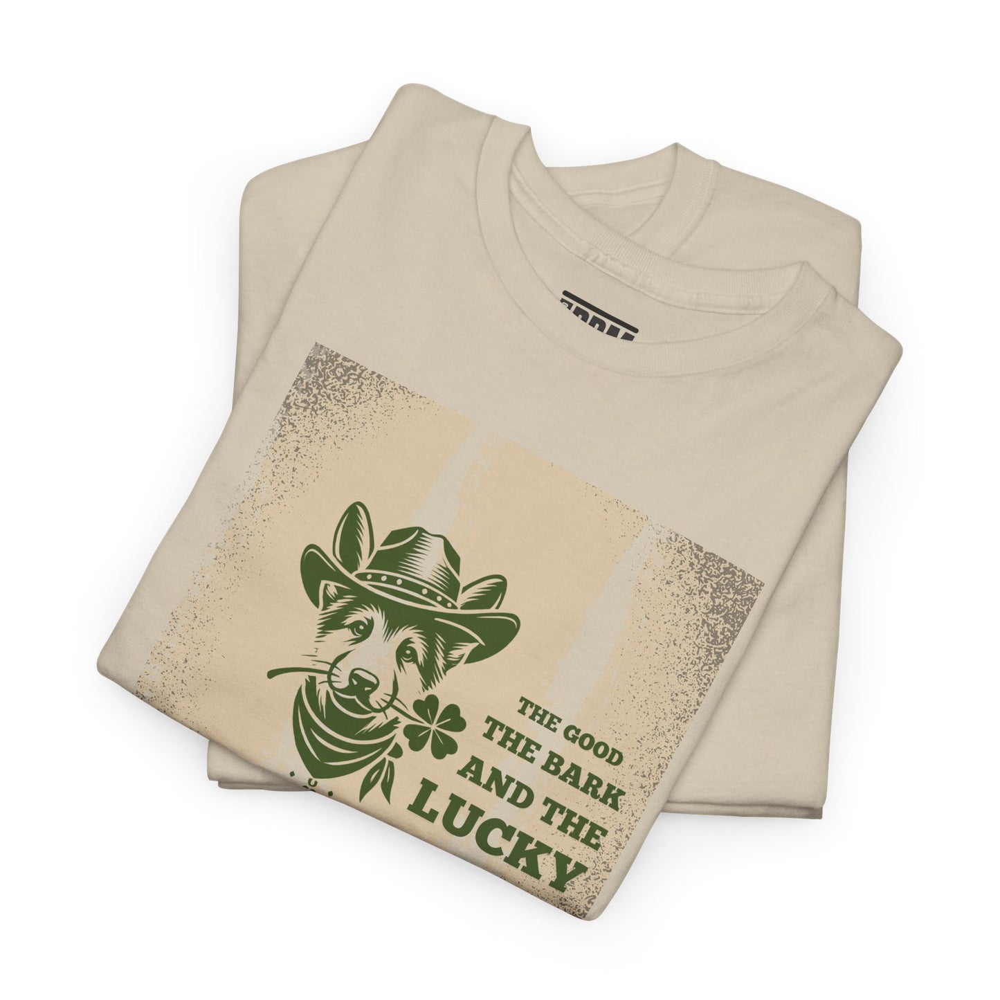 Lucky Dog Parent Shirt St. Patrick's Day Unisex Heavy Cotton Tee Adult