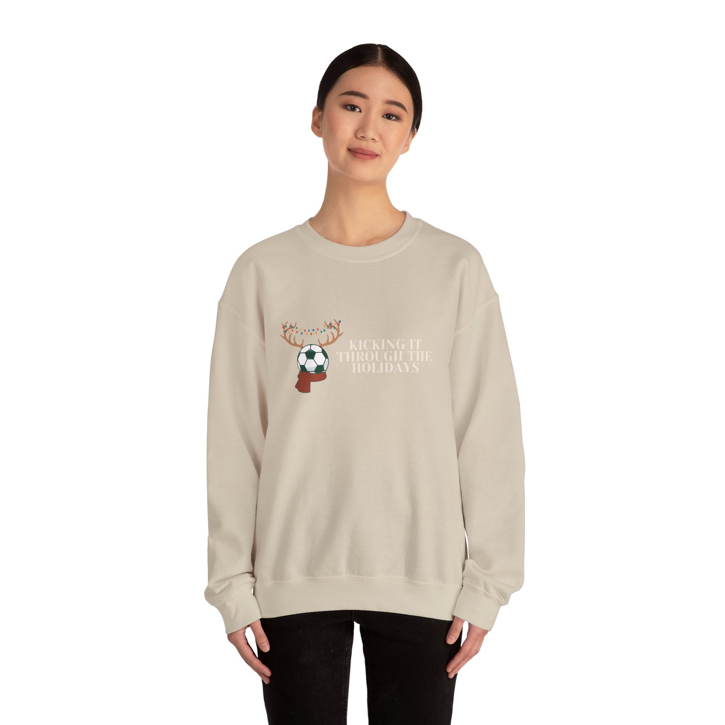 Tis the Season Soccer Sweatshirt Unisex Heavy Blend™ Crewneck Sweatshirt