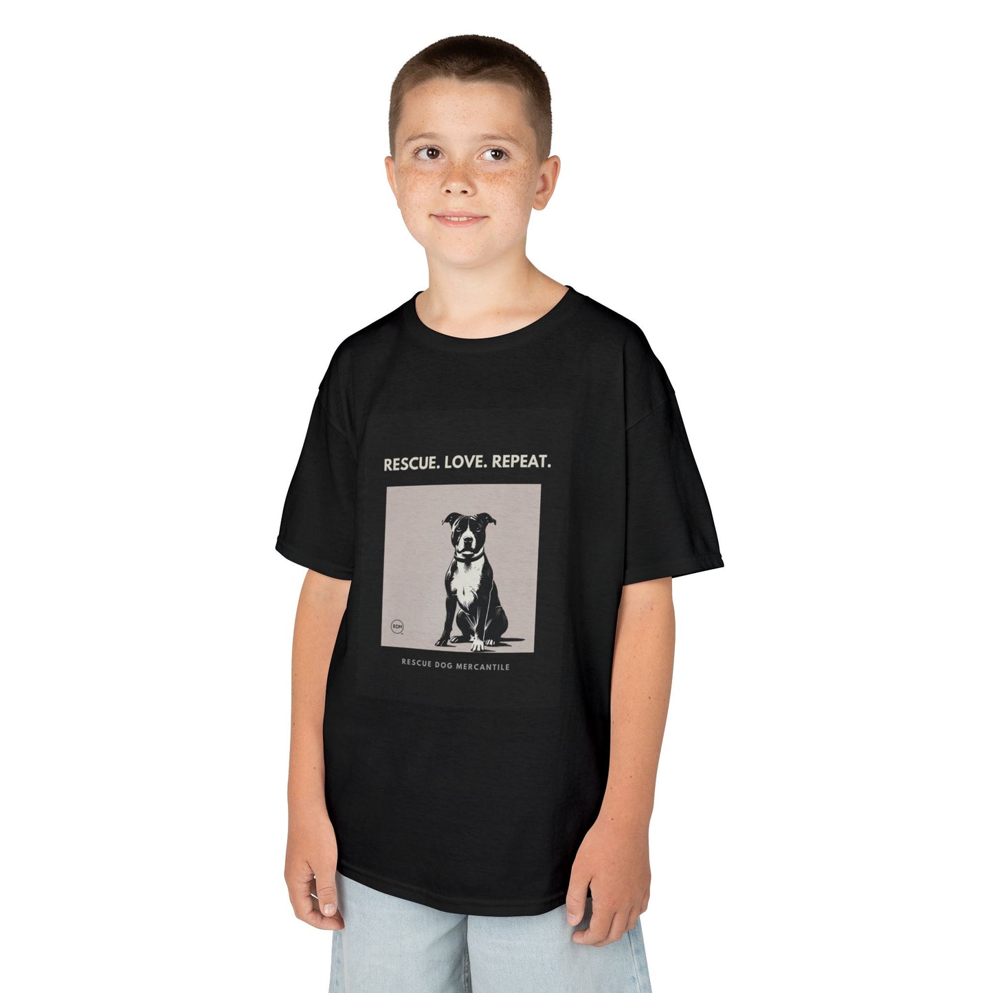 Dogs Make Life Better Kids Heavy Cotton™ Tee