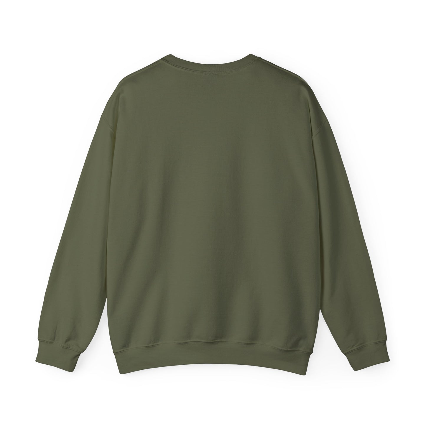 West Texas Soccer Mom Orange Letters Unisex Heavy Blend™ Crewneck Sweatshirt