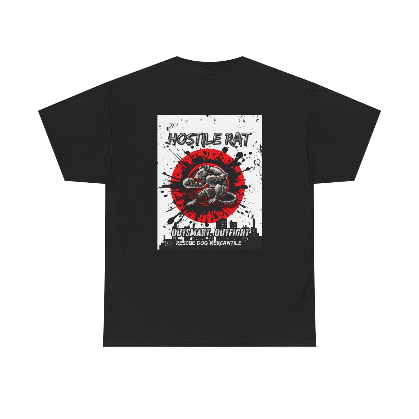 Hostile Rat Unisex Tshirt gym rat athletes RDM brand