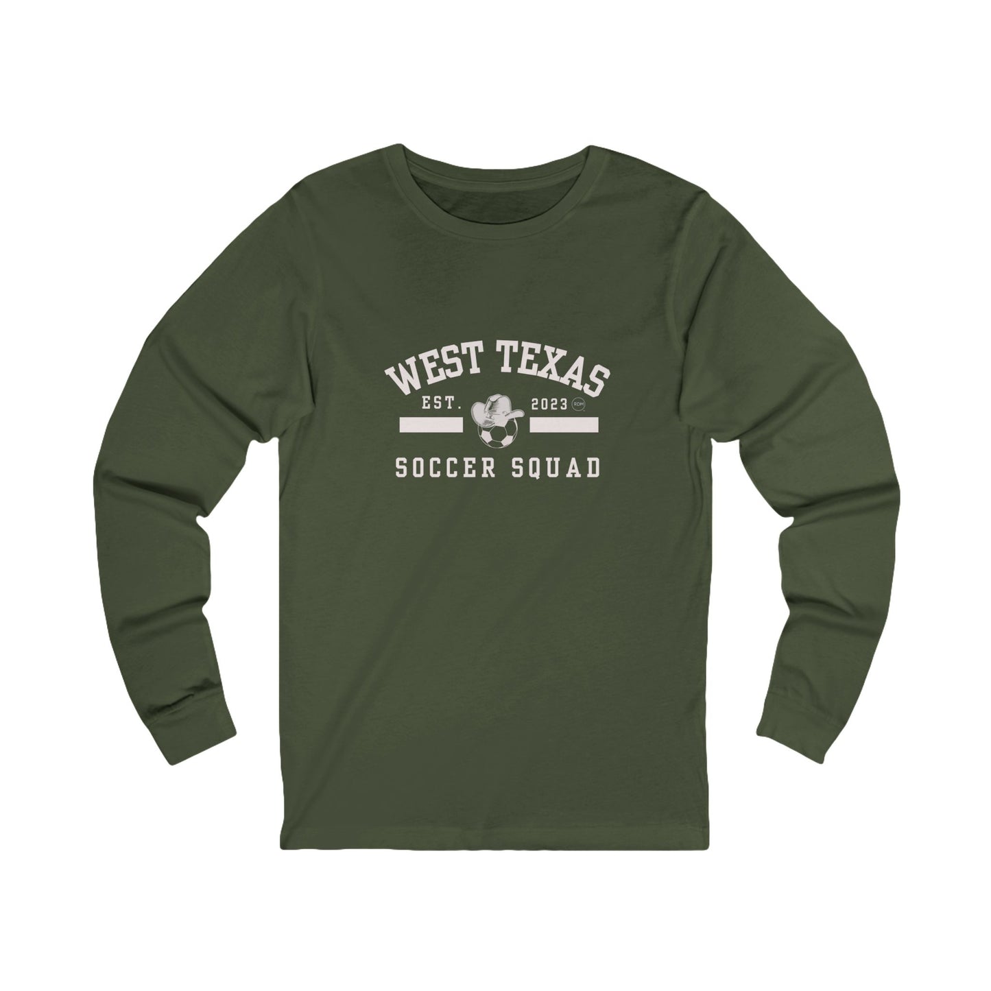 West Texas Soccer Squad Unisex Jersey Long Sleeve Tee Sports Family