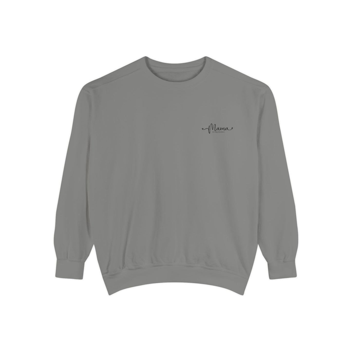 Mother’s Day Sweatshirt Cozy Gift for Mom Unisex Garment-Dyed