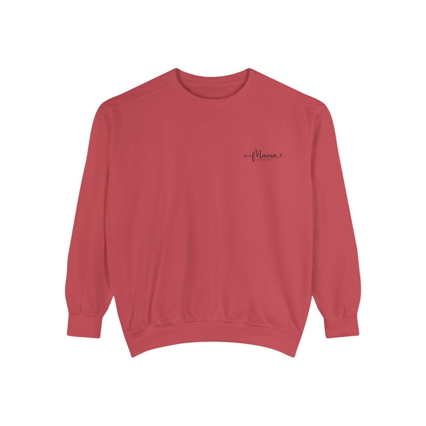Mother’s Day Sweatshirt Cozy Gift for Mom Unisex Garment-Dyed
