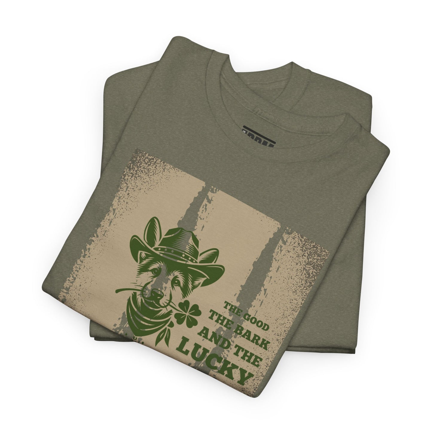 Lucky Dog Parent Shirt St. Patrick's Day Unisex Heavy Cotton Tee Adult