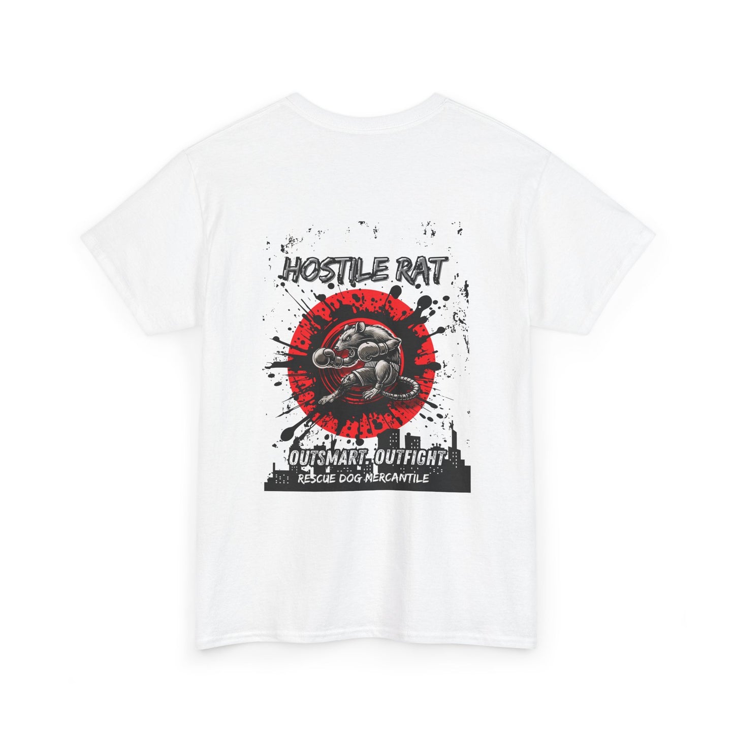 Hostile Rat Unisex Tshirt gym rat athletes RDM brand