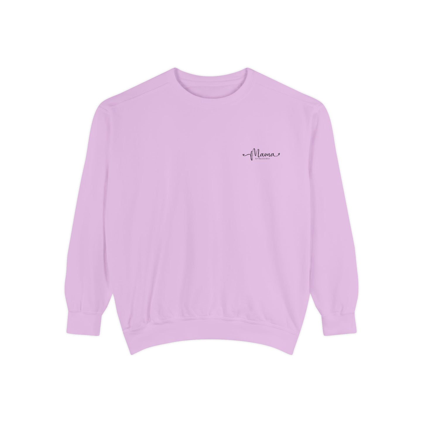Mother’s Day Sweatshirt Cozy Gift for Mom Unisex Garment-Dyed