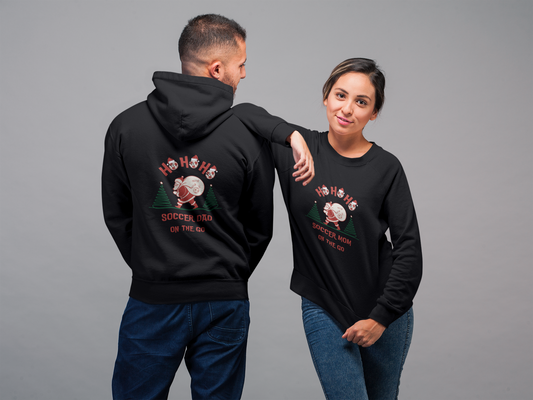 Ho Ho Ho Soccer Season Sweatshirt Unisex Heavy Blendâ„¢ Crewneck Sweatshirt