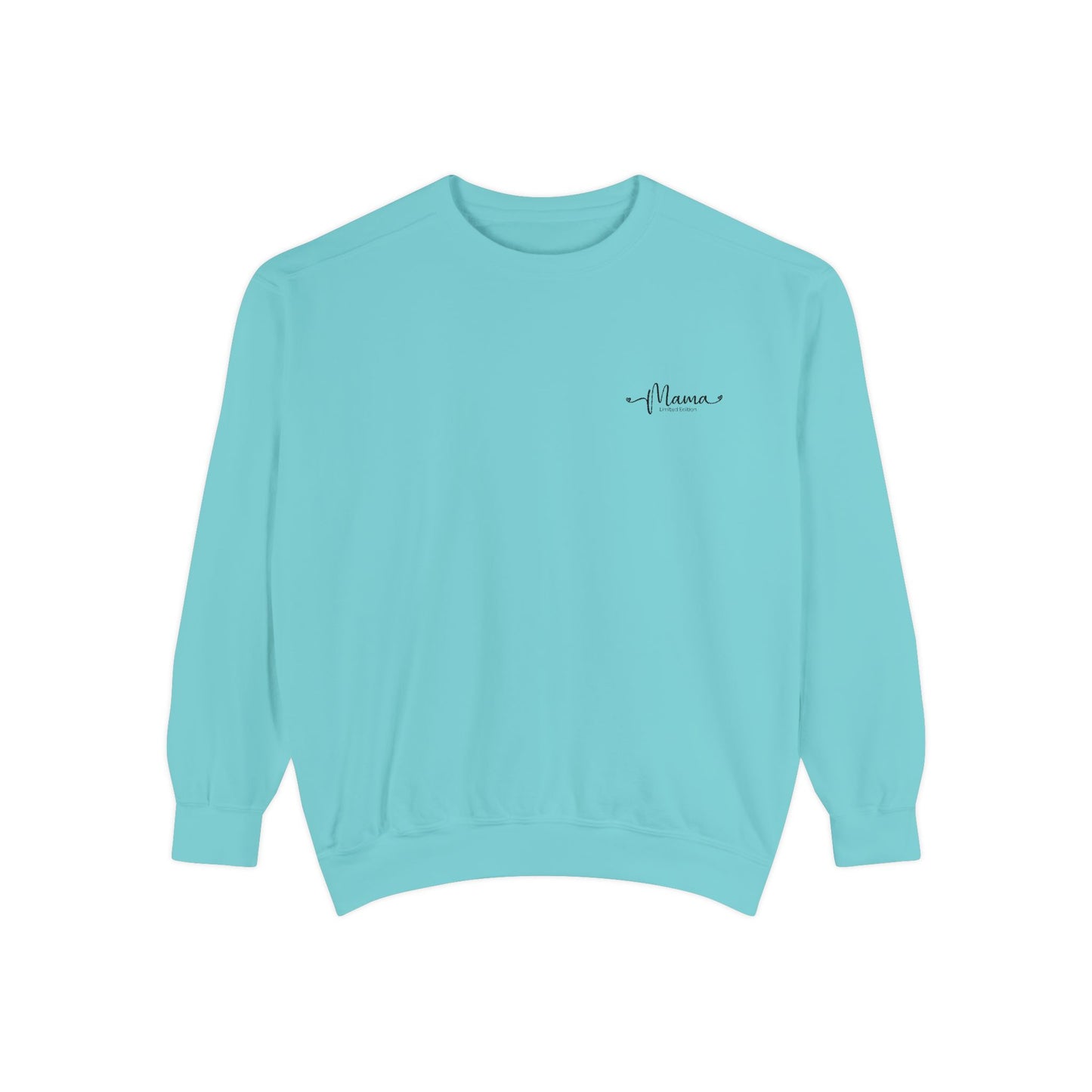Mother’s Day Sweatshirt Cozy Gift for Mom Unisex Garment-Dyed