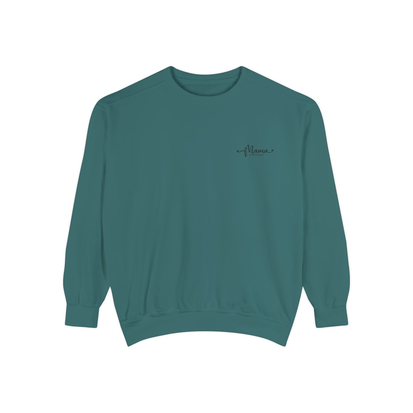 Mother’s Day Sweatshirt Cozy Gift for Mom Unisex Garment-Dyed