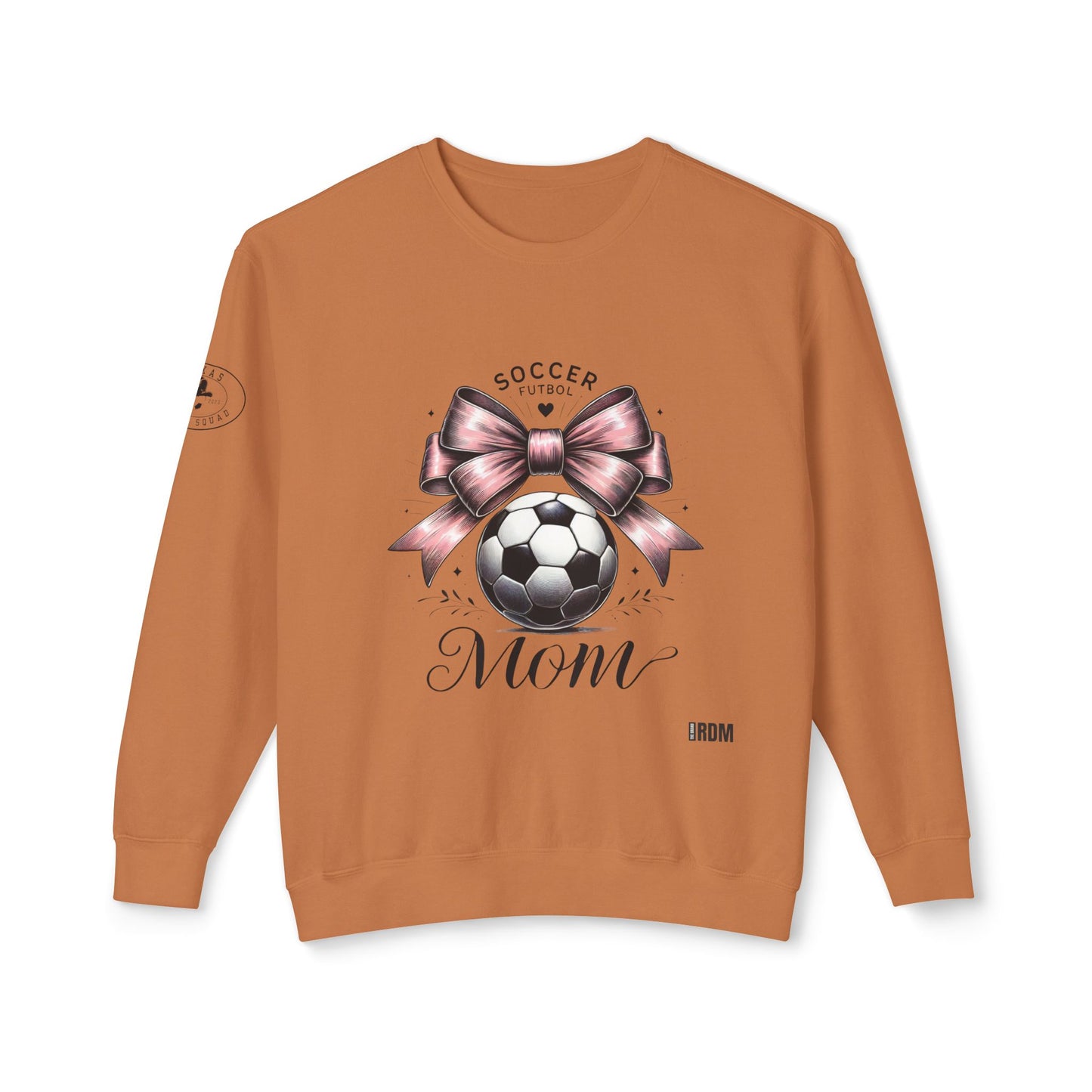 Soccer Mom Unisex Lightweight Crewneck Sweatshirt, Soccer shirt
