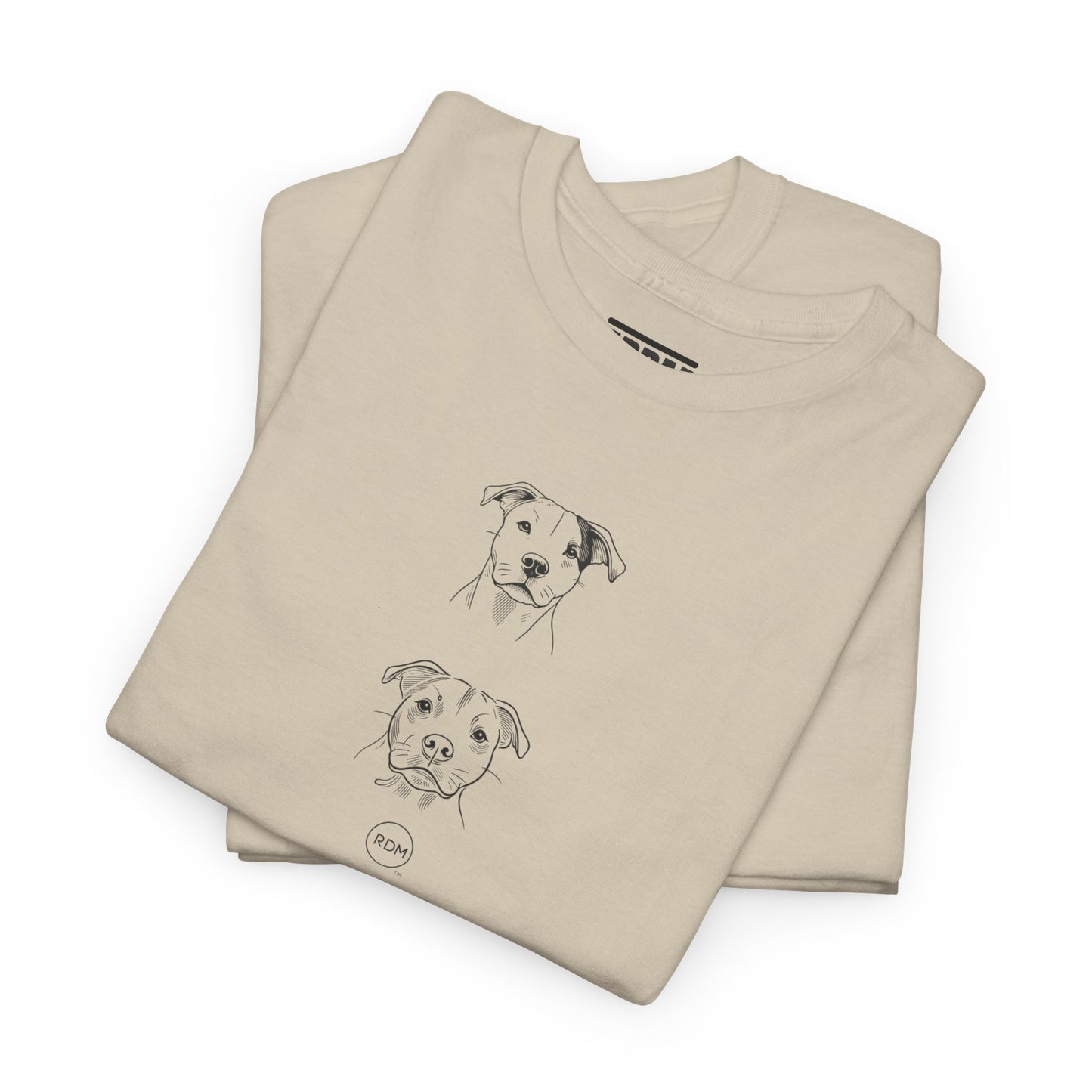 Premium Unisex Heavy Cotton Adult Pitbull T-Shirt – Bold Dog Lover Graphic Tee for Ultimate Comfort