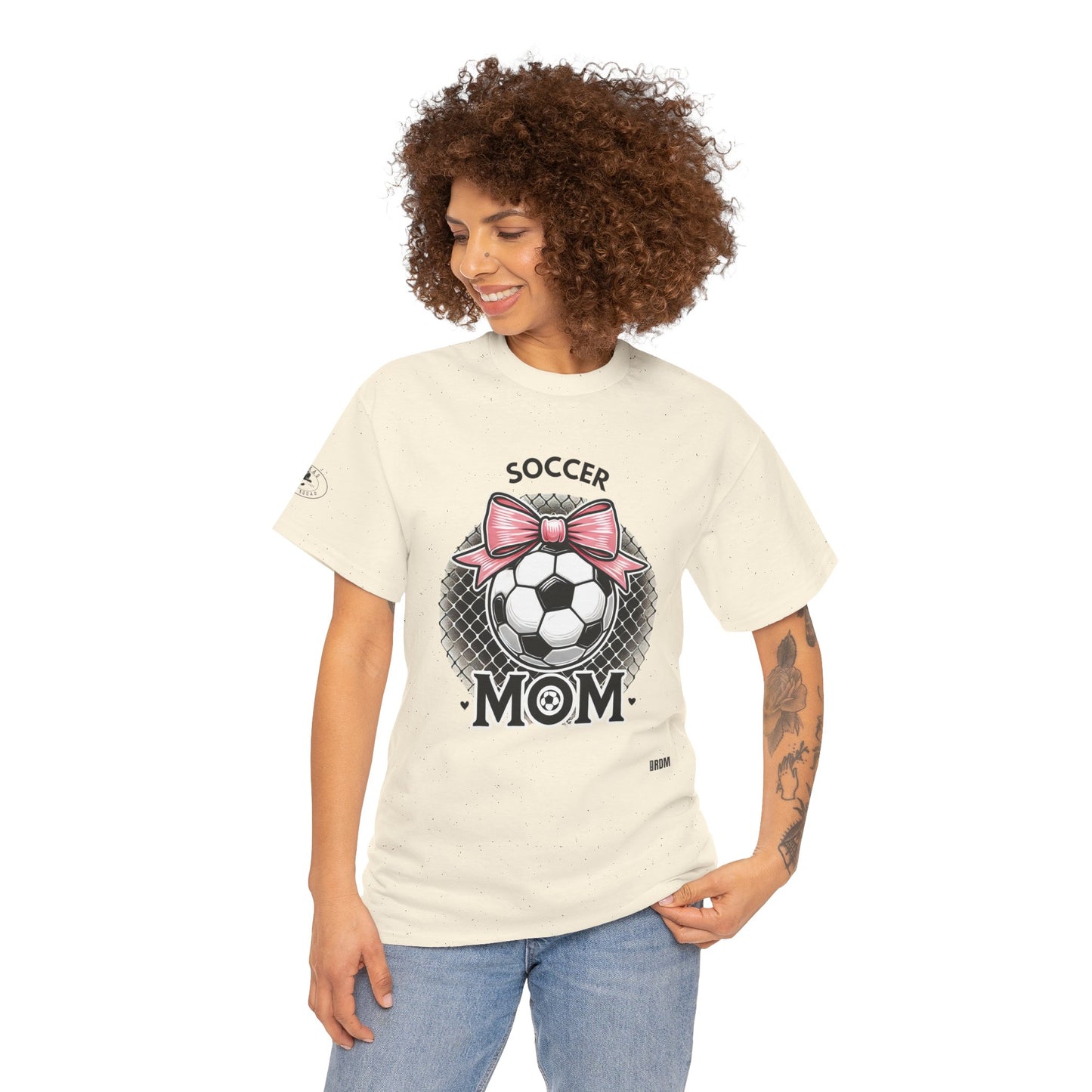 Soccer mom gear Unisex Heavy Cotton Tee, soccer, soccer ball, futbol