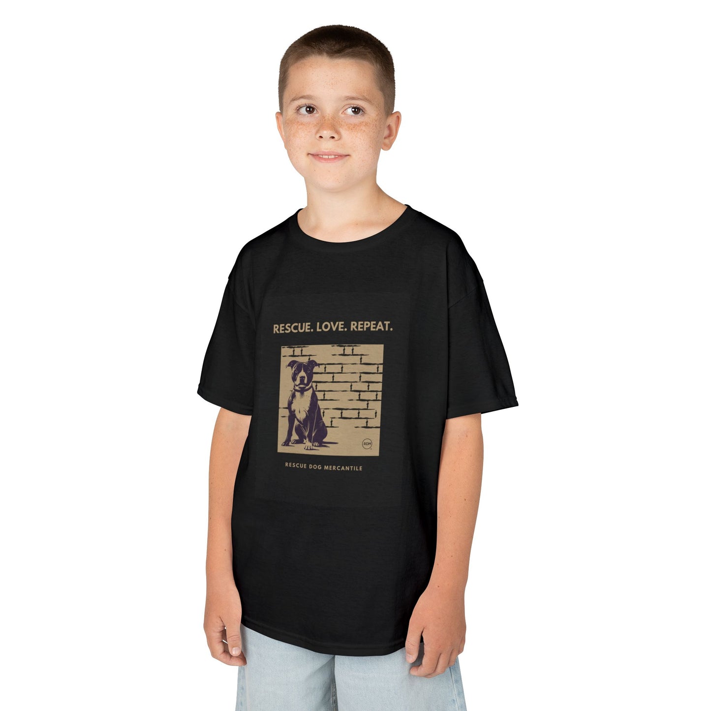 Dogs Make Life Better Kids Heavy Cotton™ Tee