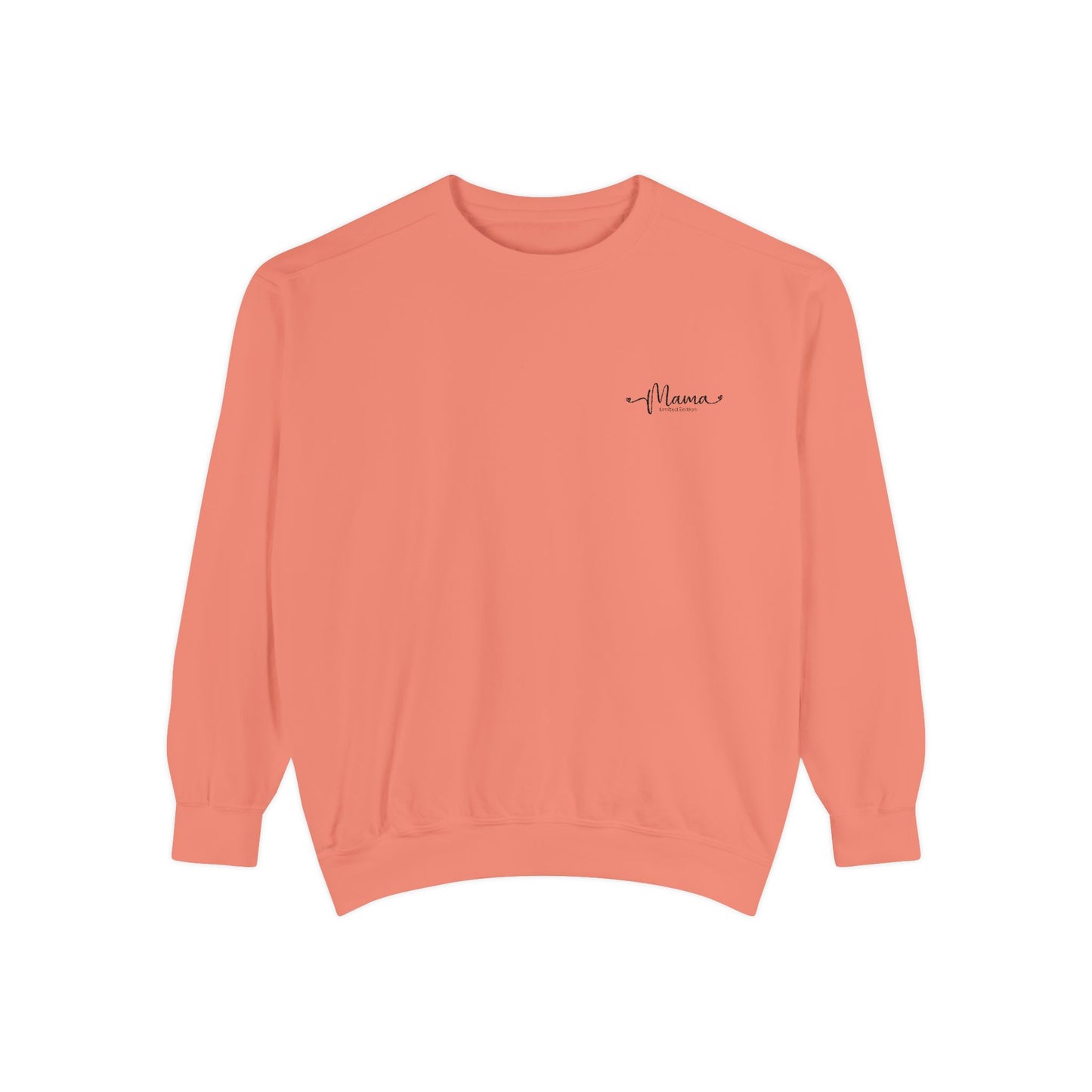 Mother’s Day Sweatshirt Cozy Gift for Mom Unisex Garment-Dyed