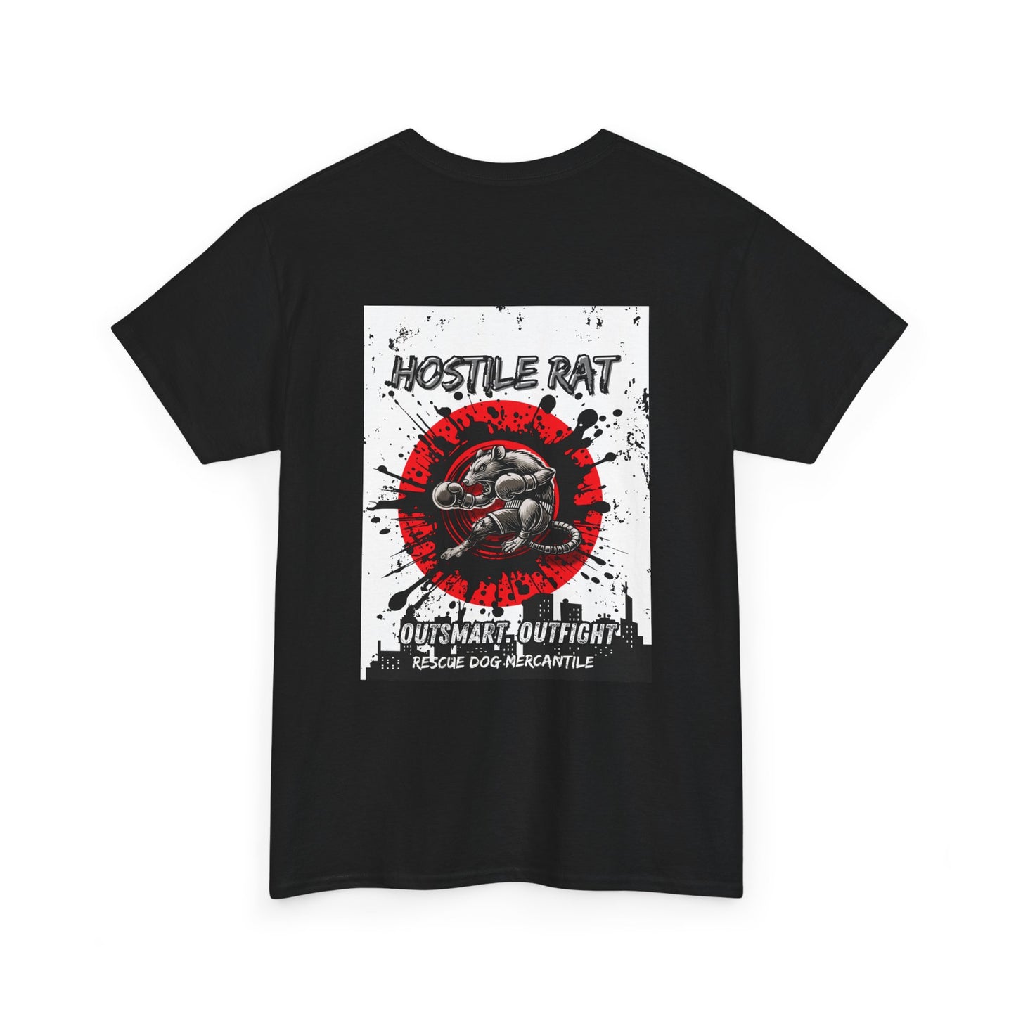 Hostile Rat Unisex Tshirt gym rat athletes RDM brand