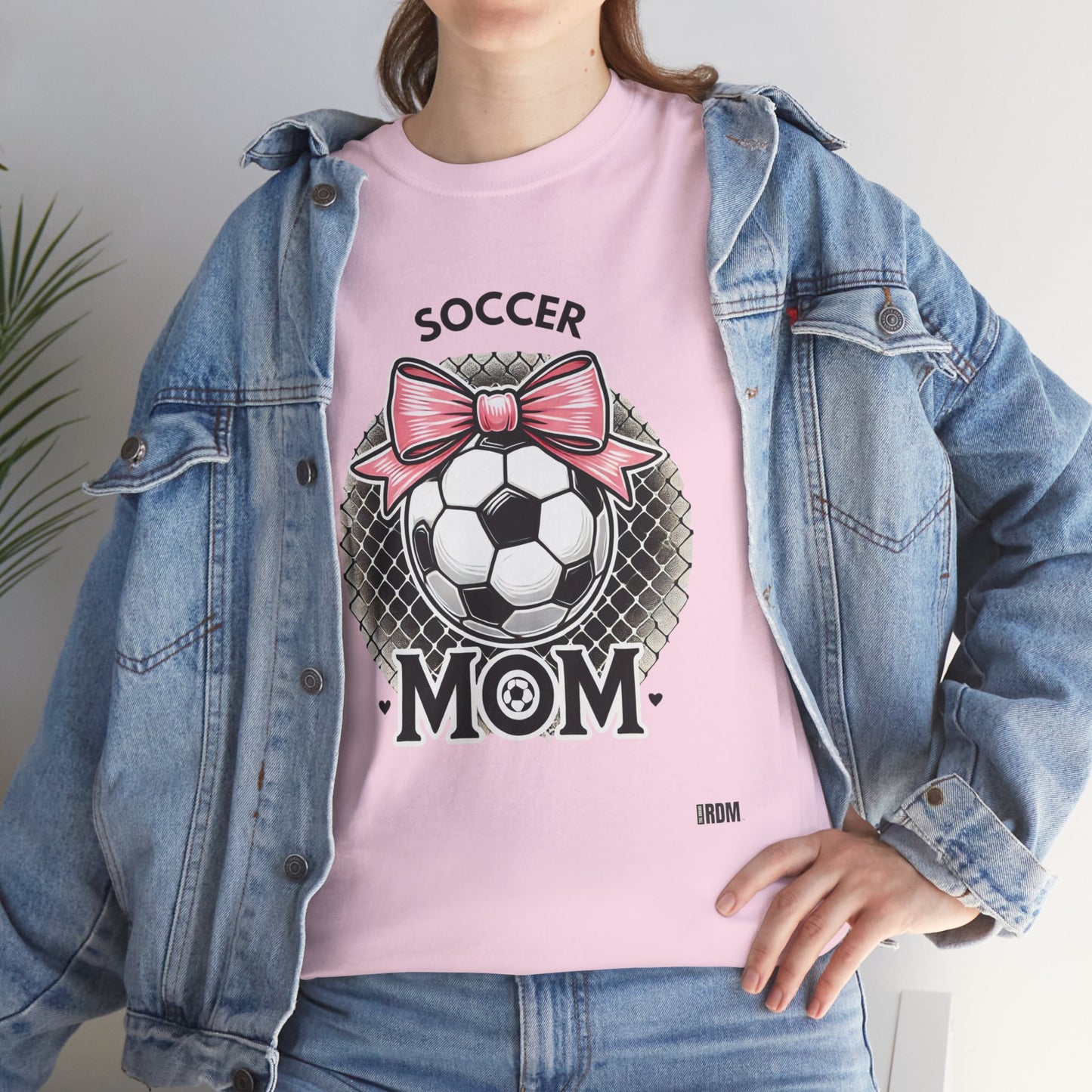 Soccer mom gear Unisex Heavy Cotton Tee, soccer, soccer ball, futbol