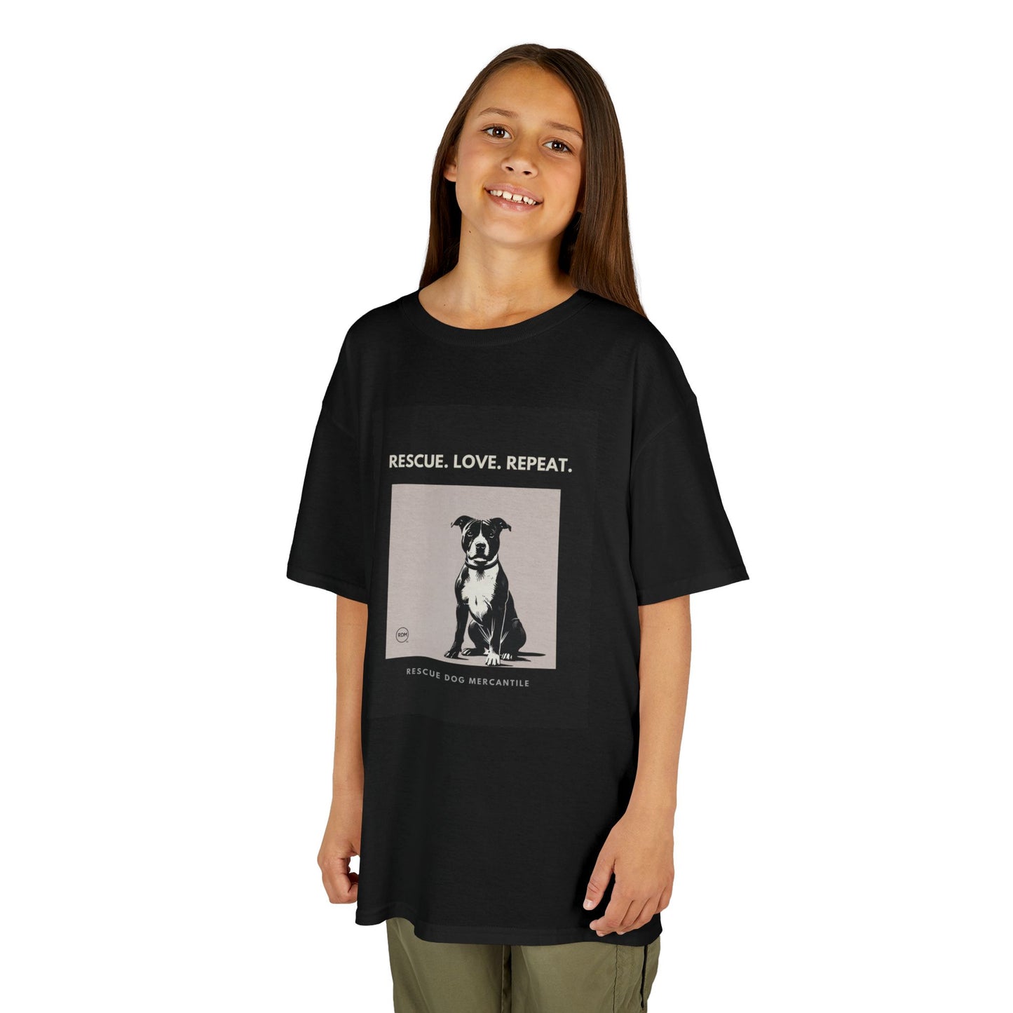 Dogs Make Life Better Kids Heavy Cotton™ Tee