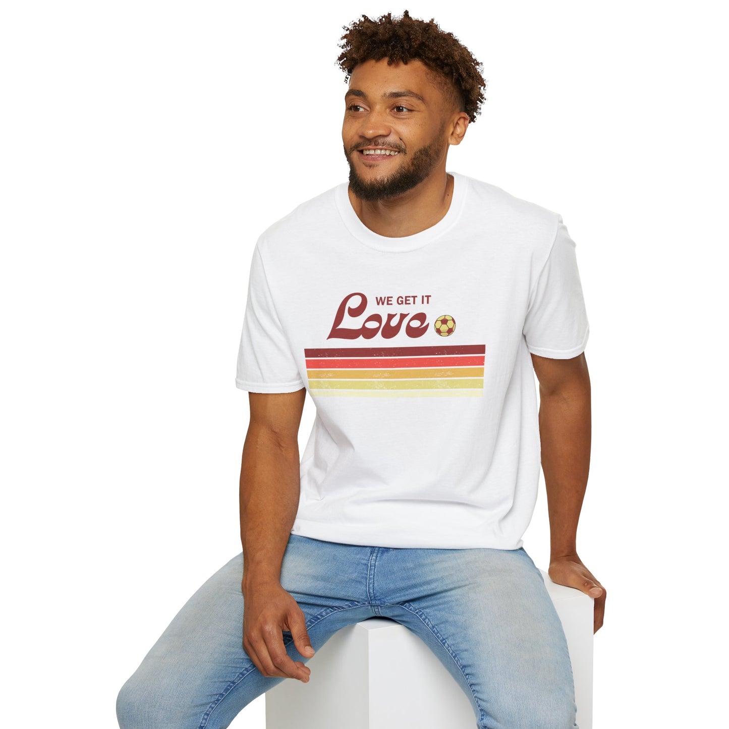 Love Tee Soccer T-Shirt Valentines' Day Soccer