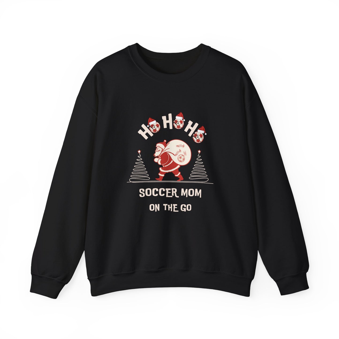 Ho Ho Ho Soccer Season Sweatshirt Unisex Heavy Blend™ Crewneck Sweatshirt
