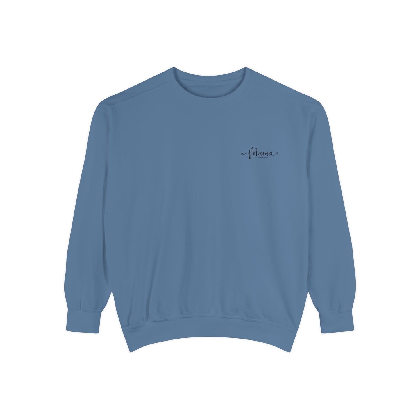 Mother’s Day Sweatshirt Cozy Gift for Mom Unisex Garment-Dyed