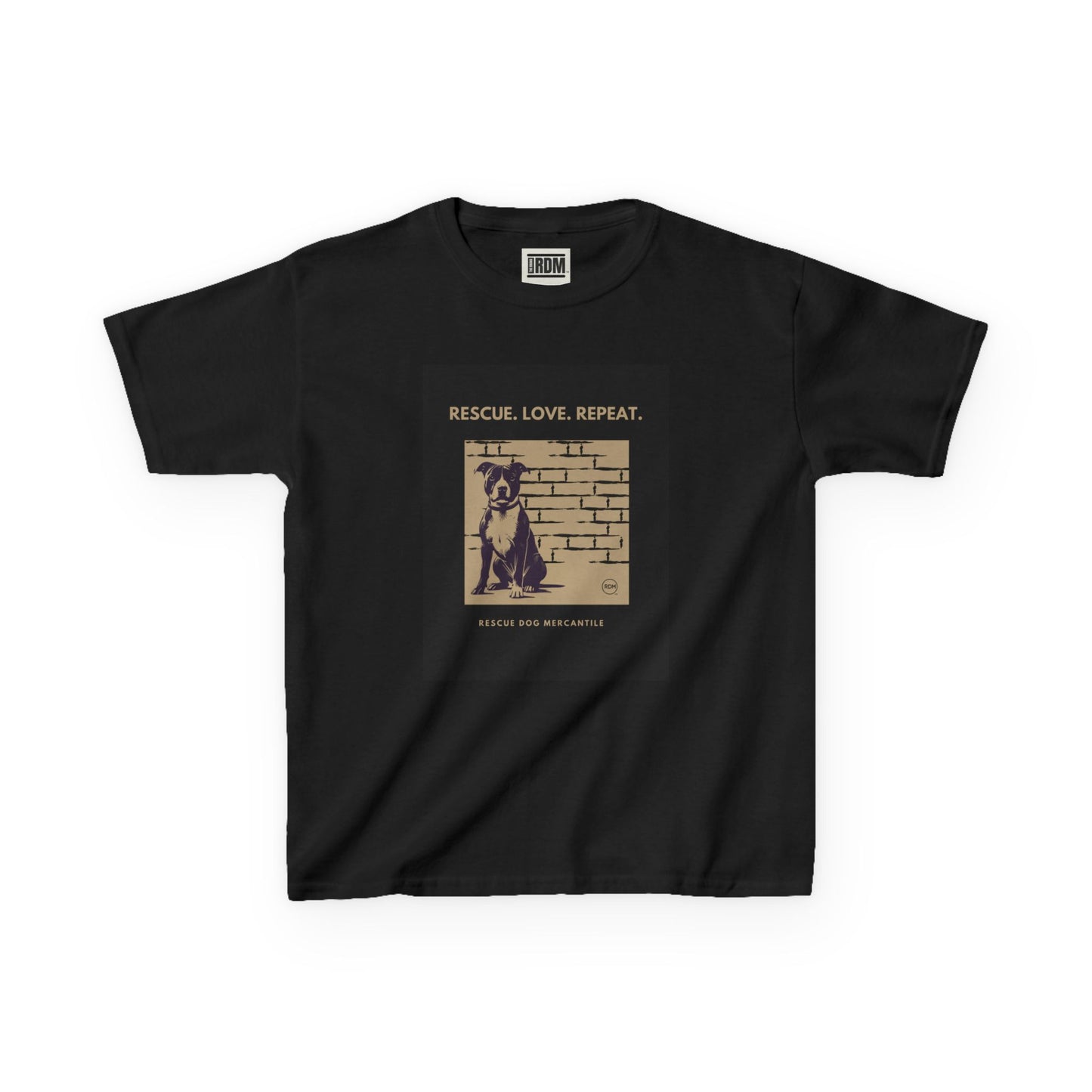 Dogs Make Life Better Kids Heavy Cotton™ Tee