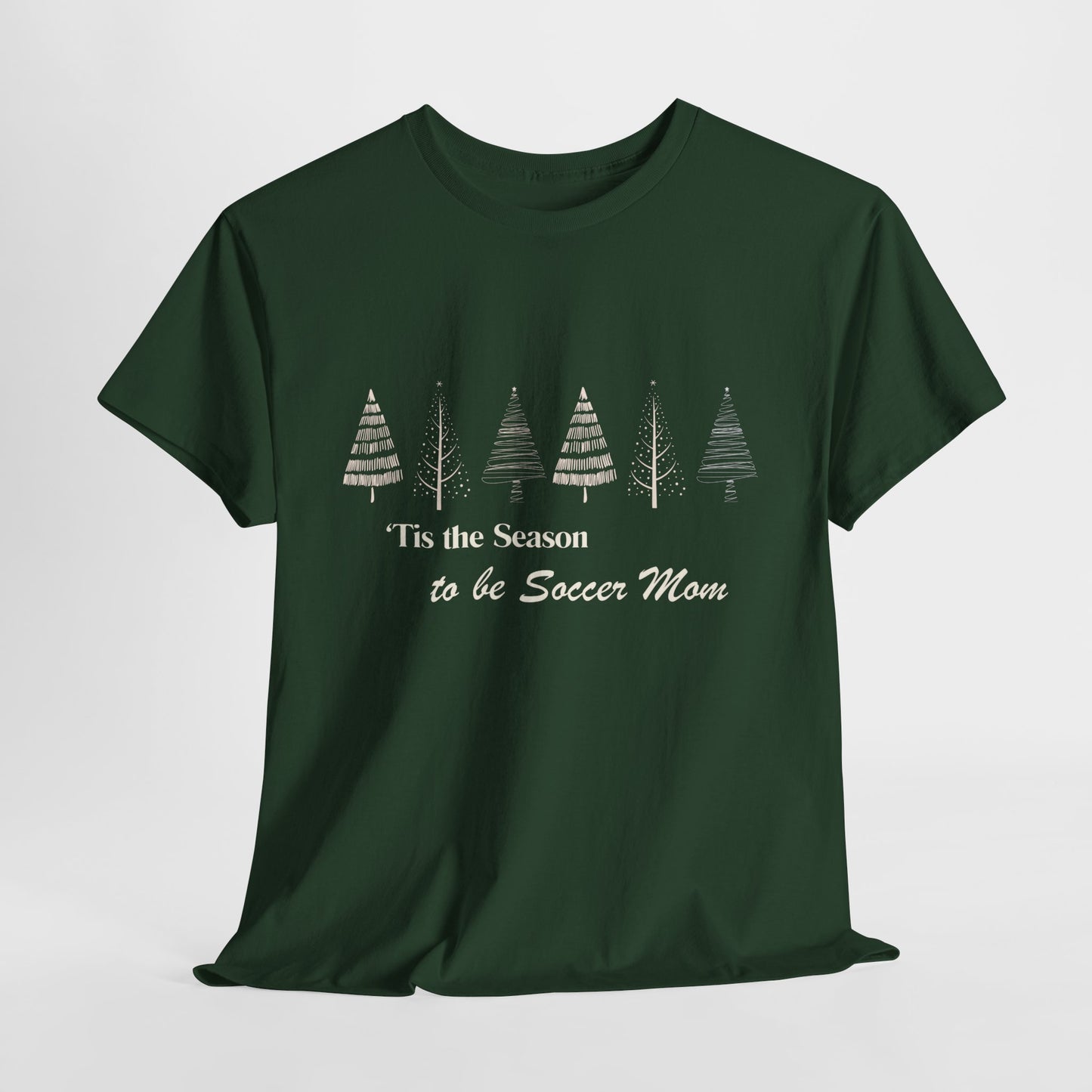 Tis the Season to be Soccer Mom Holidays Soccer Christmas Tshirt