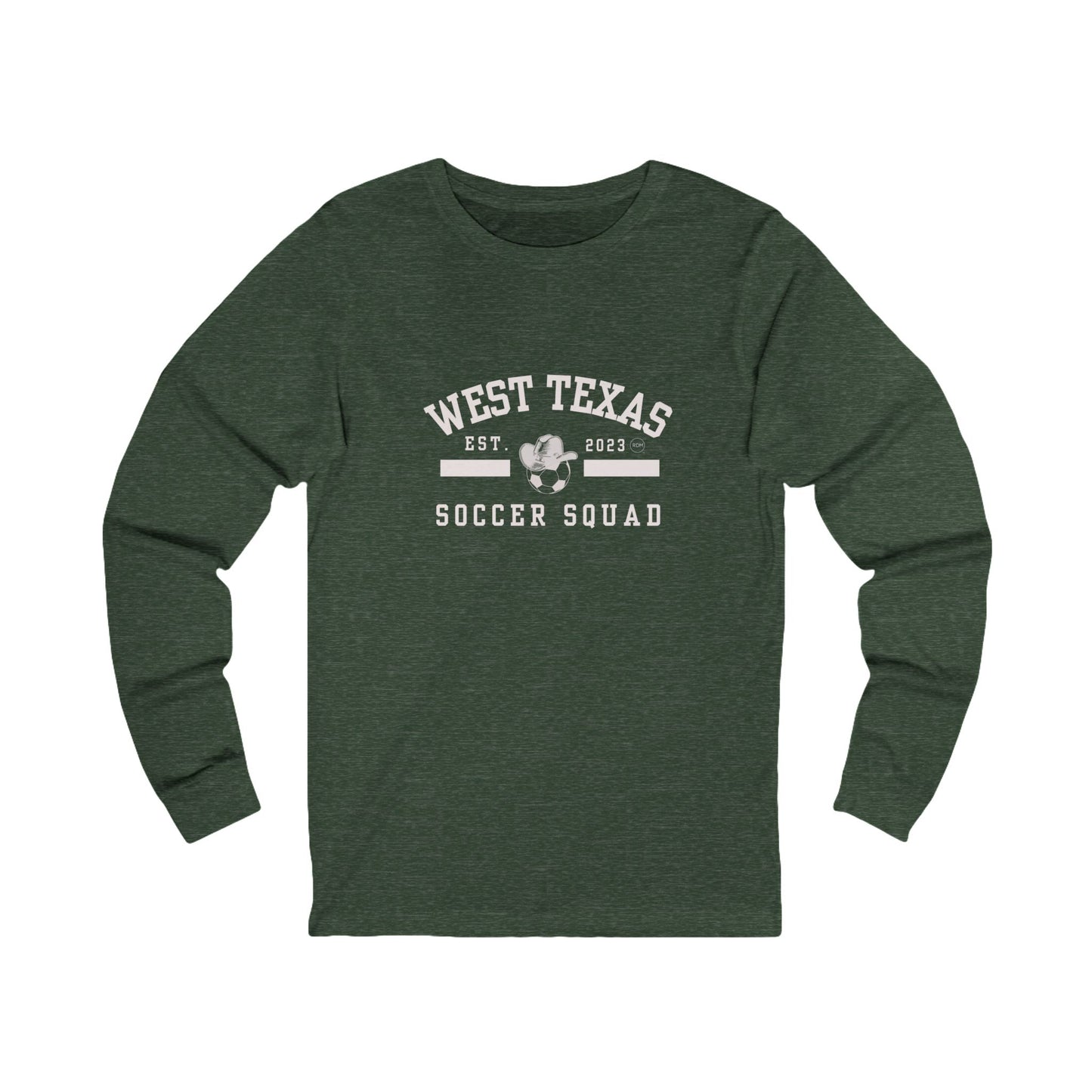 West Texas Soccer Squad Unisex Jersey Long Sleeve Tee Sports Family