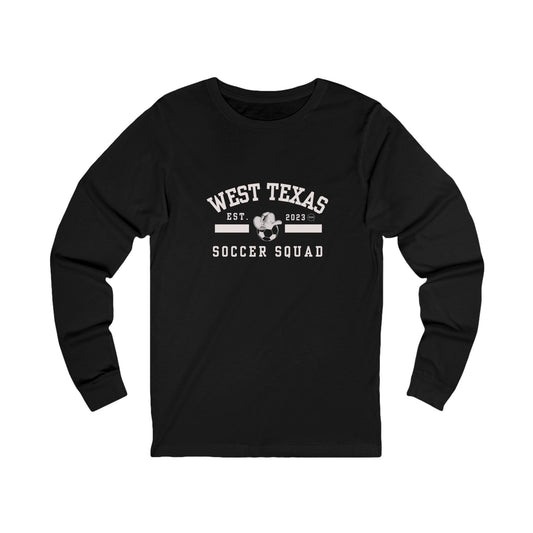 West Texas Soccer Squad Unisex Jersey Long Sleeve Tee Sports Family