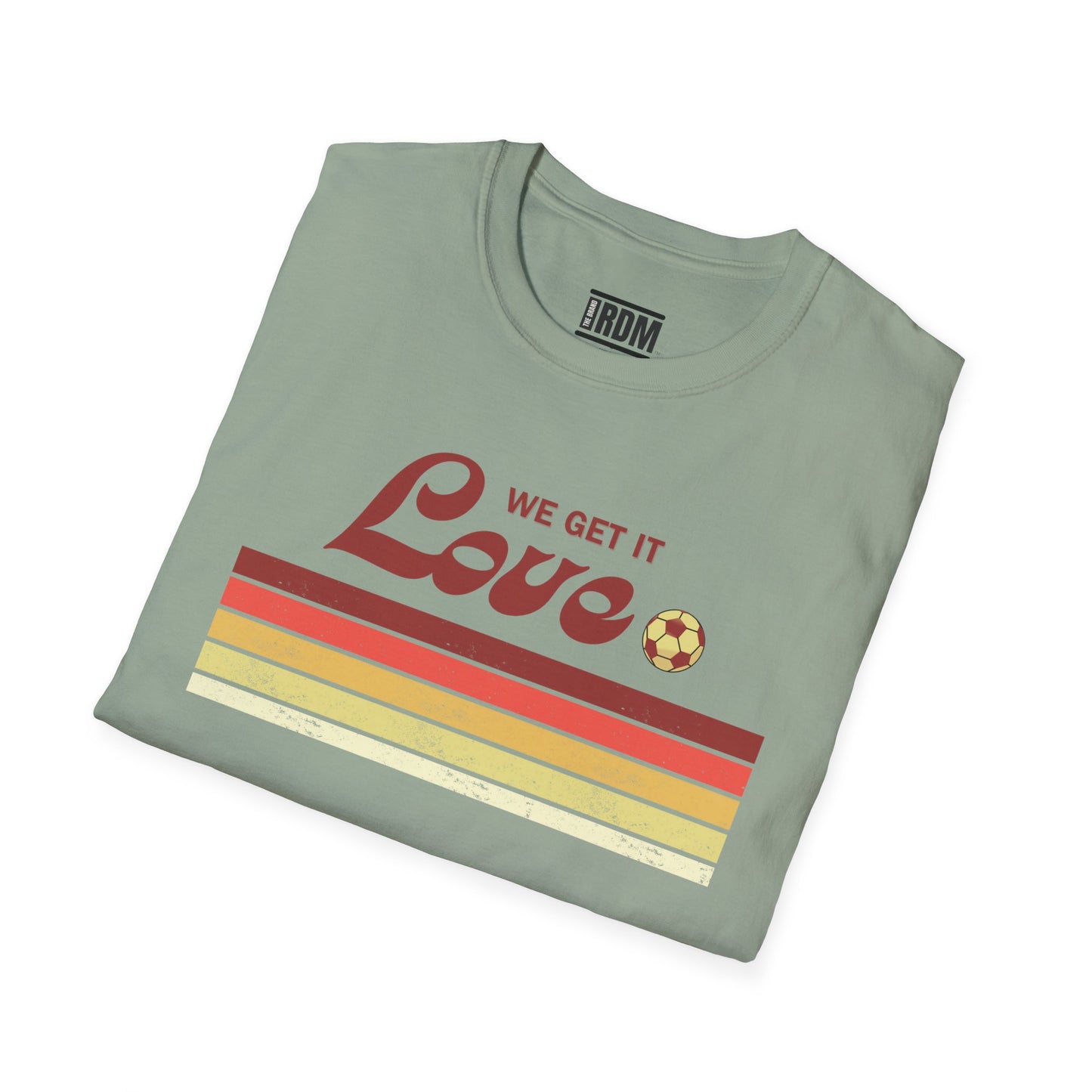 Love Tee Soccer T-Shirt Valentines' Day Soccer