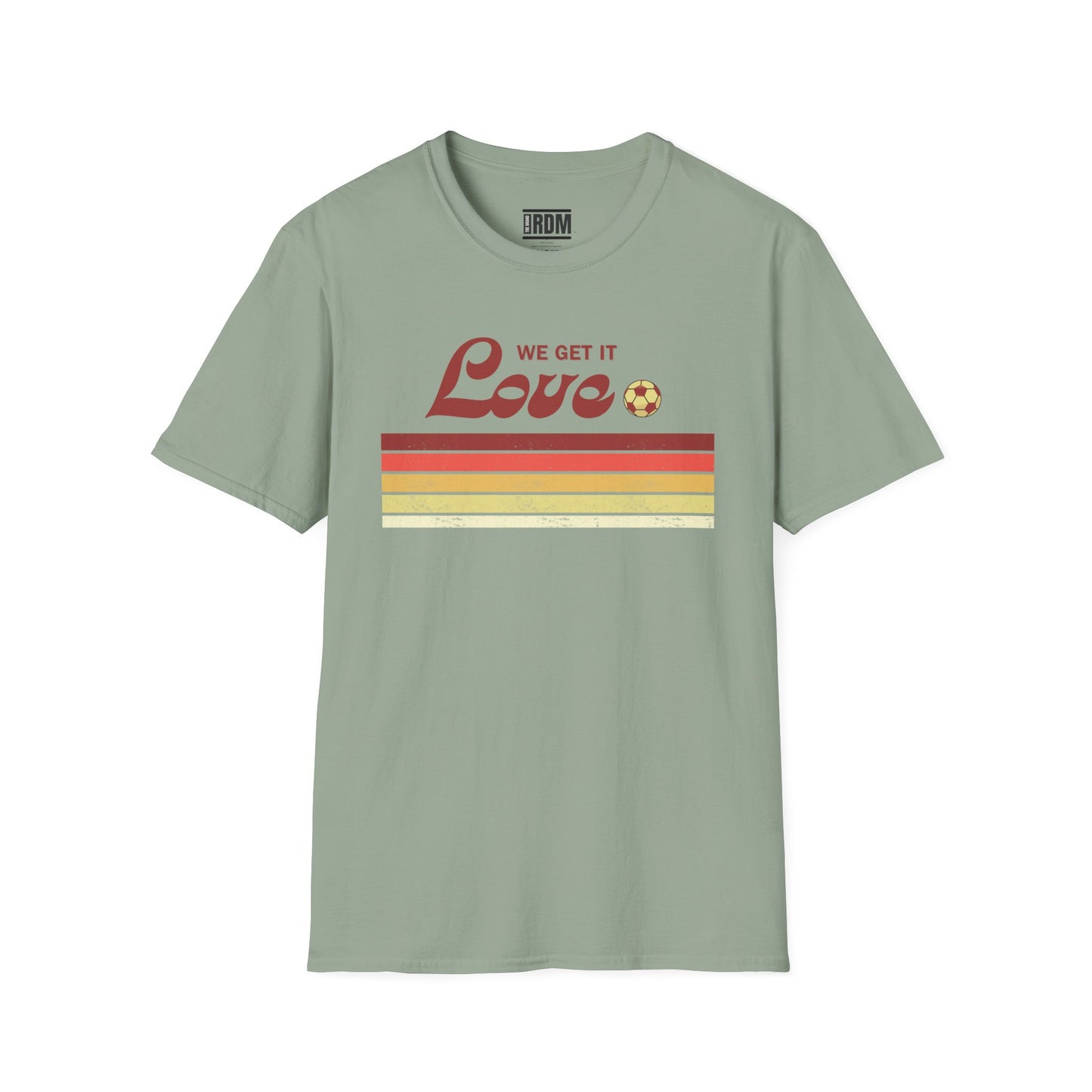 Love Tee Soccer T-Shirt Valentines' Day Soccer
