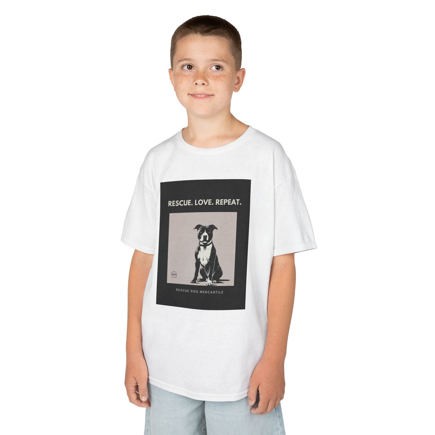 Dogs Make Life Better Kids Heavy Cotton™ Tee