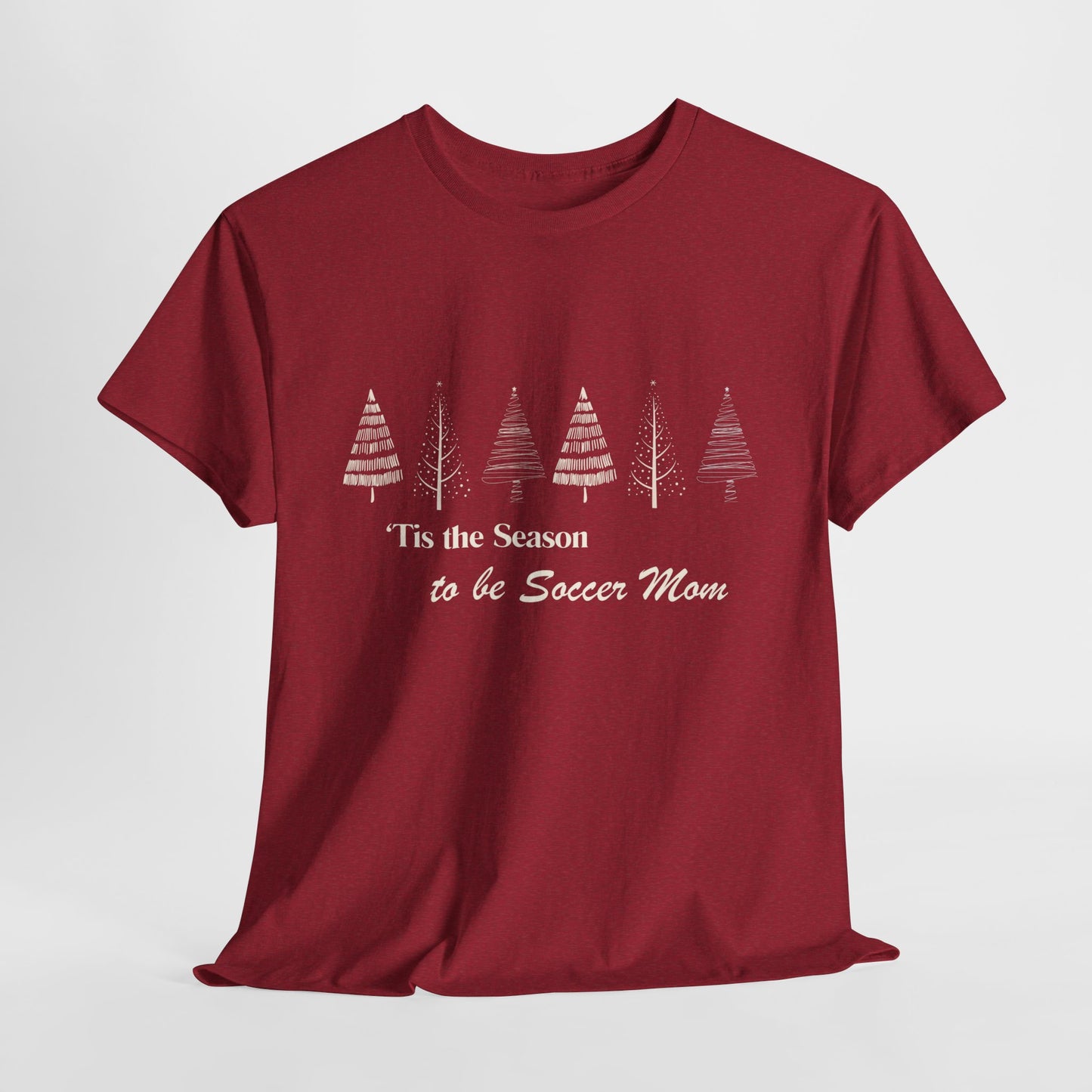 Tis the Season to be Soccer Mom Holidays Soccer Christmas Tshirt