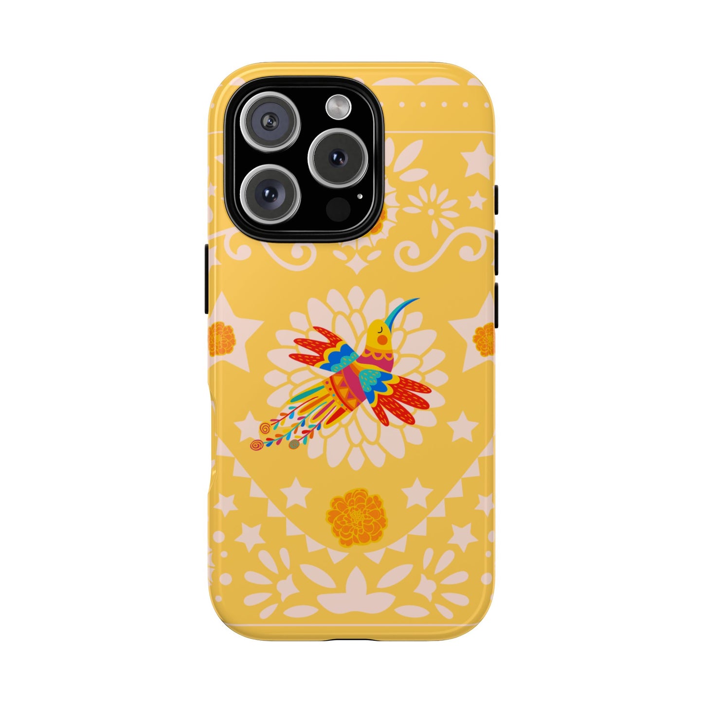 Day of the Dead Alebrije phone case, durable protection, Día de los Muertos enthusiasts,  Mexican folklore, sugar skulls, and alebrije creatures, Tough Cases