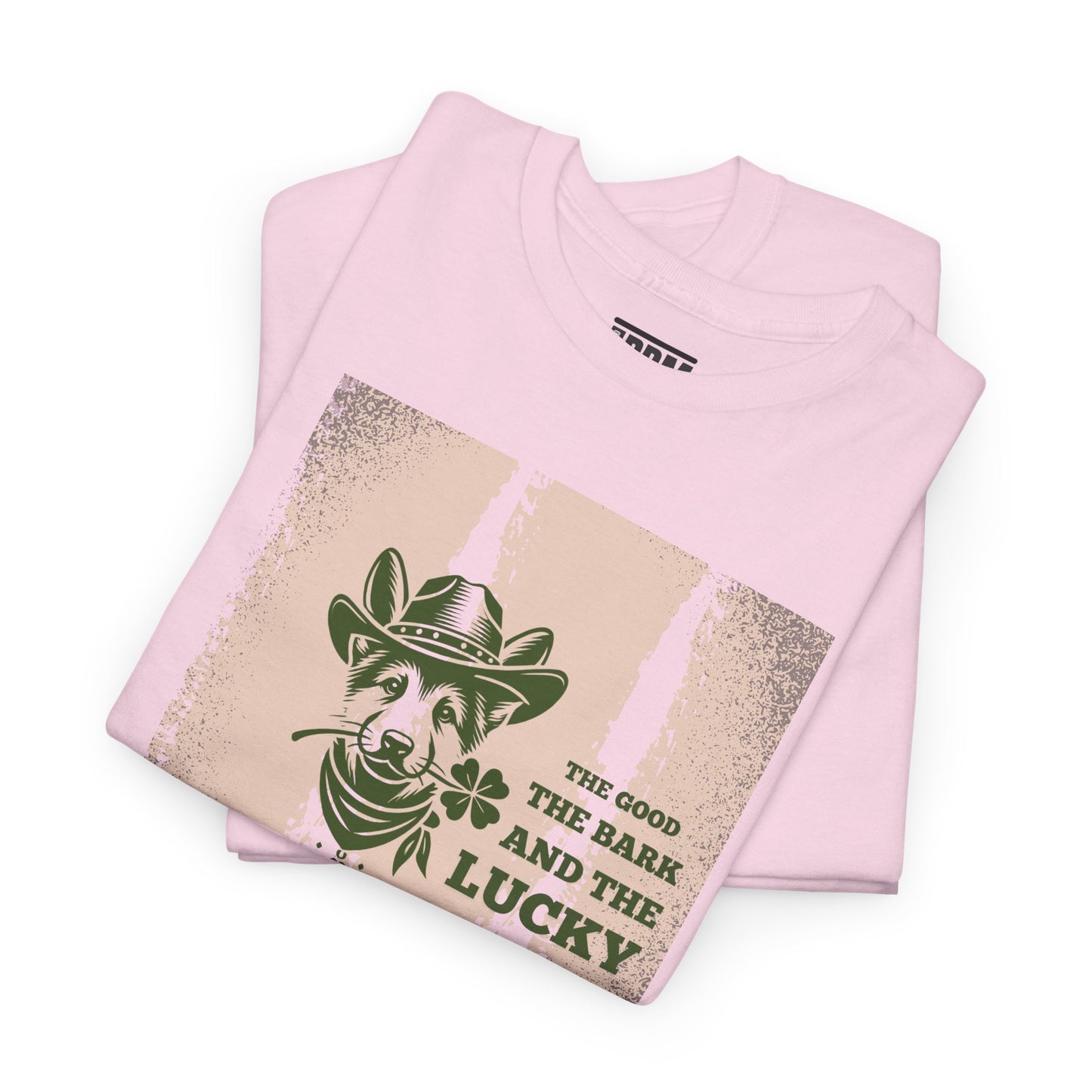 Lucky Dog Parent Shirt St. Patrick's Day Unisex Heavy Cotton Tee Adult