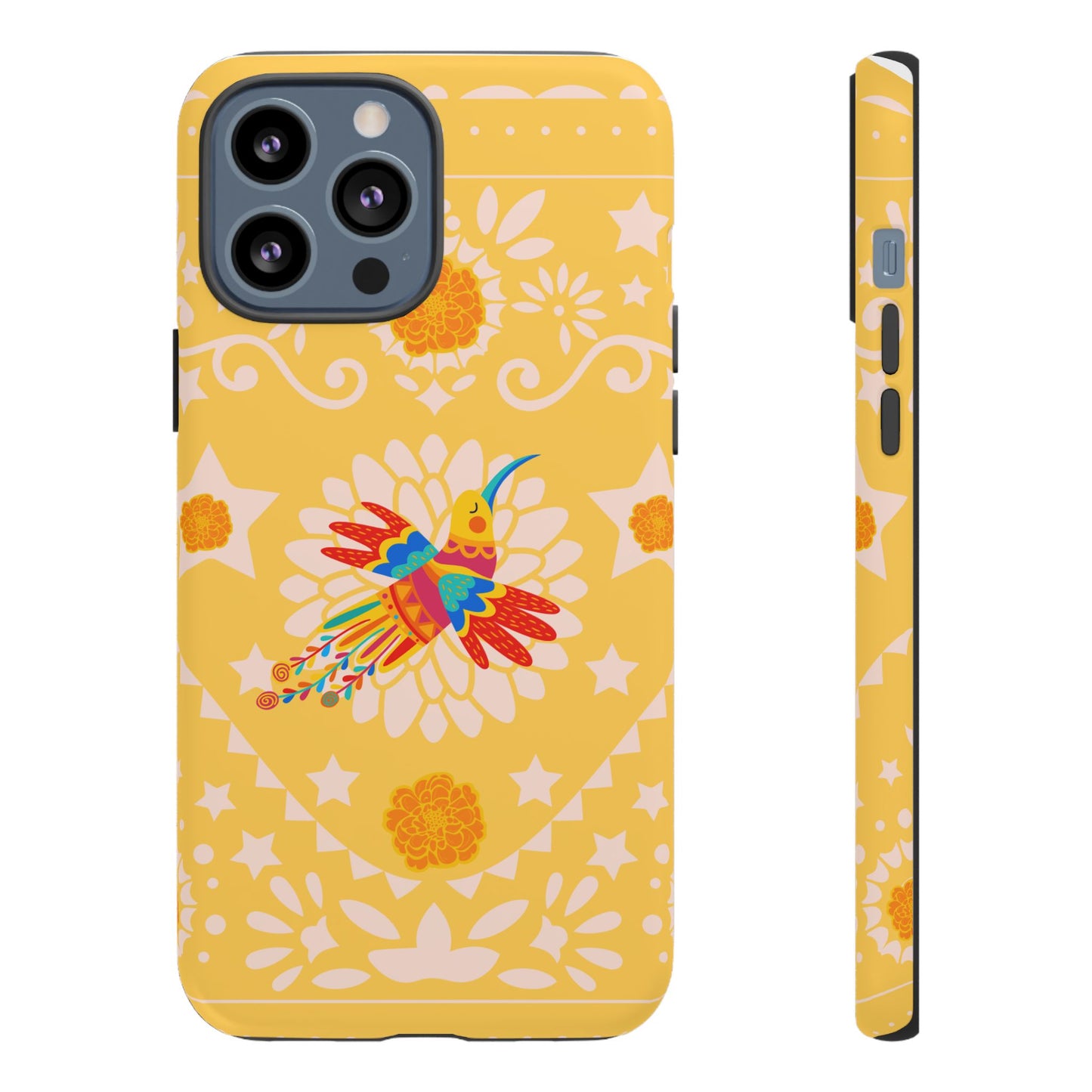 Day of the Dead Alebrije phone case, durable protection, Día de los Muertos enthusiasts,  Mexican folklore, sugar skulls, and alebrije creatures, Tough Cases