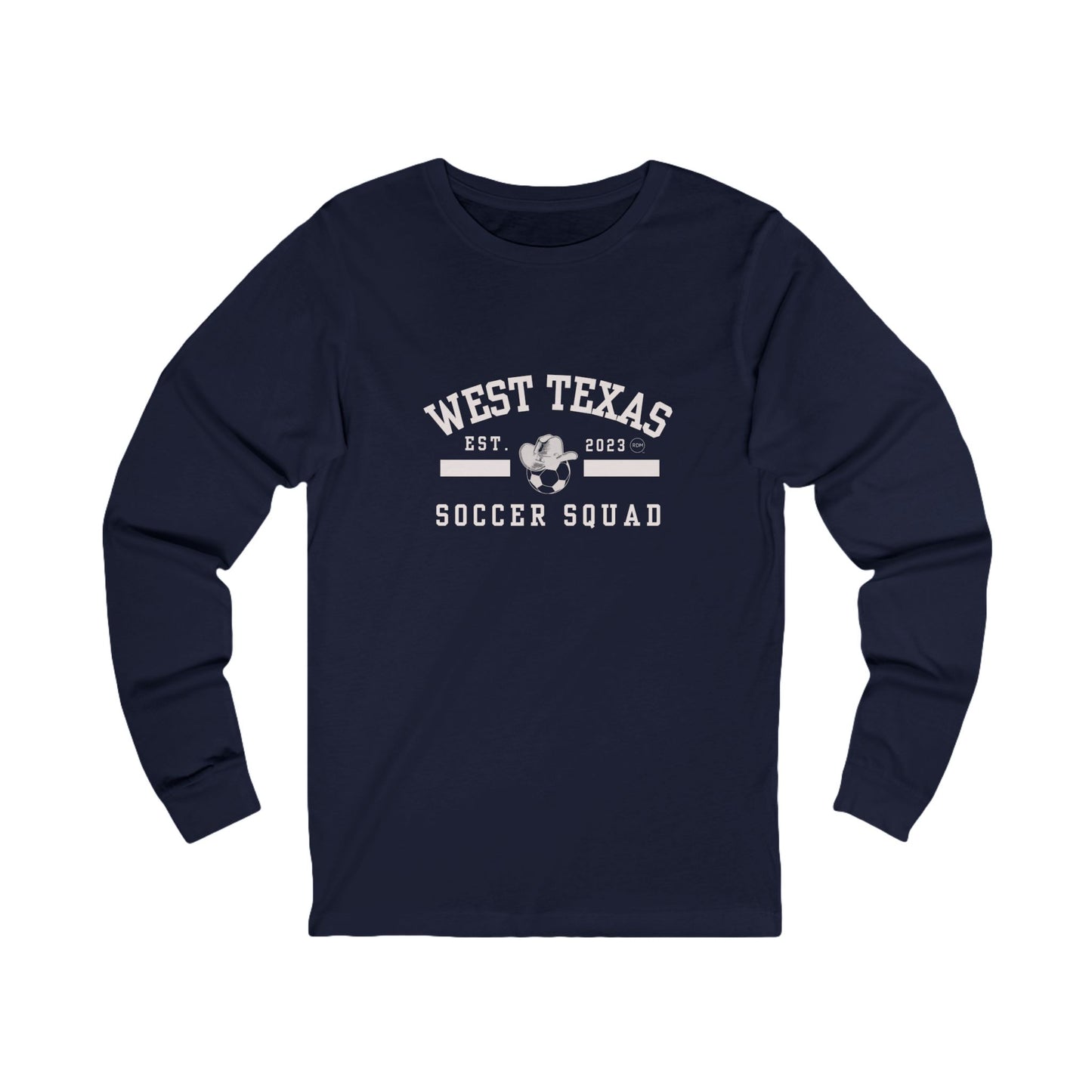 West Texas Soccer Squad Unisex Jersey Long Sleeve Tee Sports Family