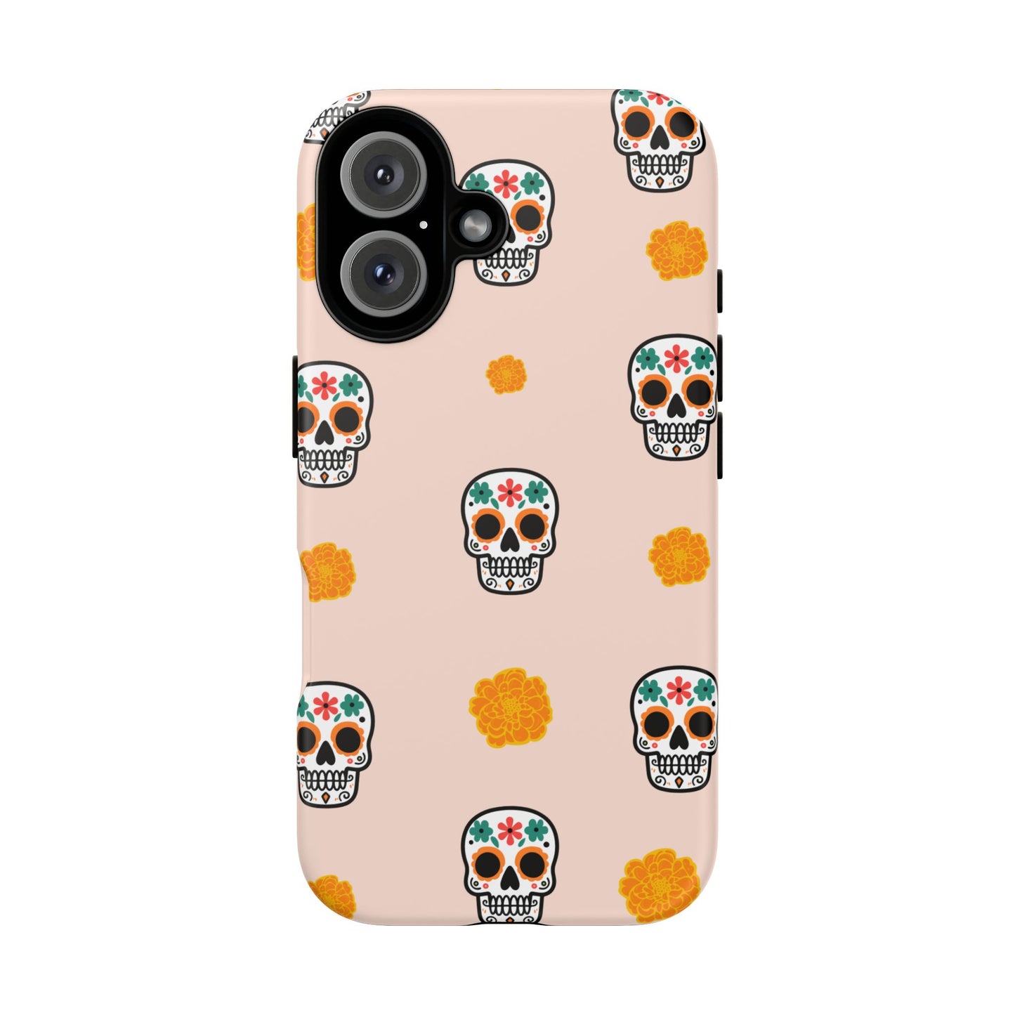 Day of the Dead Alebrije phone case, durable protection, Día de los Muertos enthusiasts,  Mexican folklore, sugar skulls, and alebrije creatures, Tough Cases