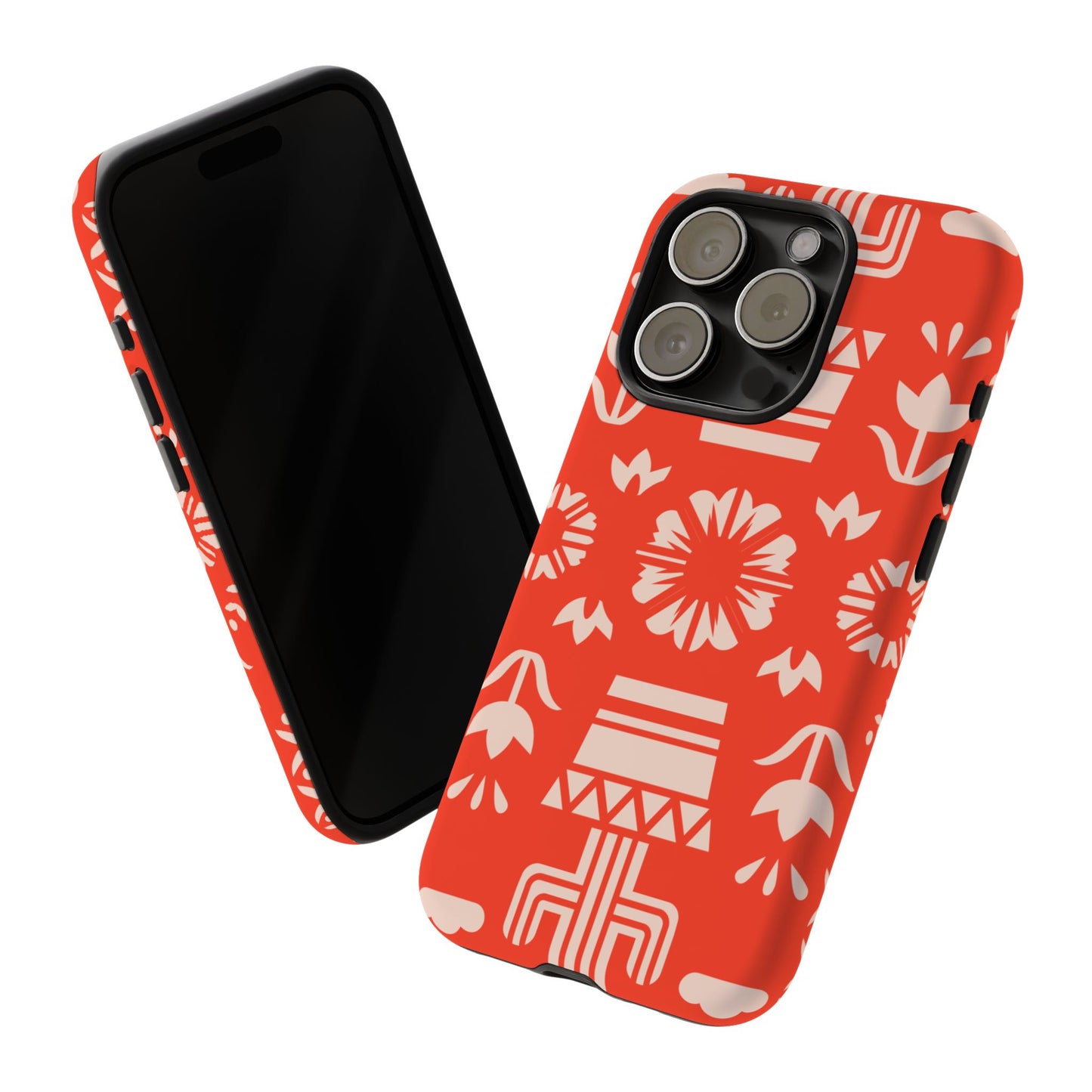 Day of the Dead Alebrije phone case, durable protection, Día de los Muertos enthusiasts,  Mexican folklore, sugar skulls, and alebrije creatures, Tough Cases