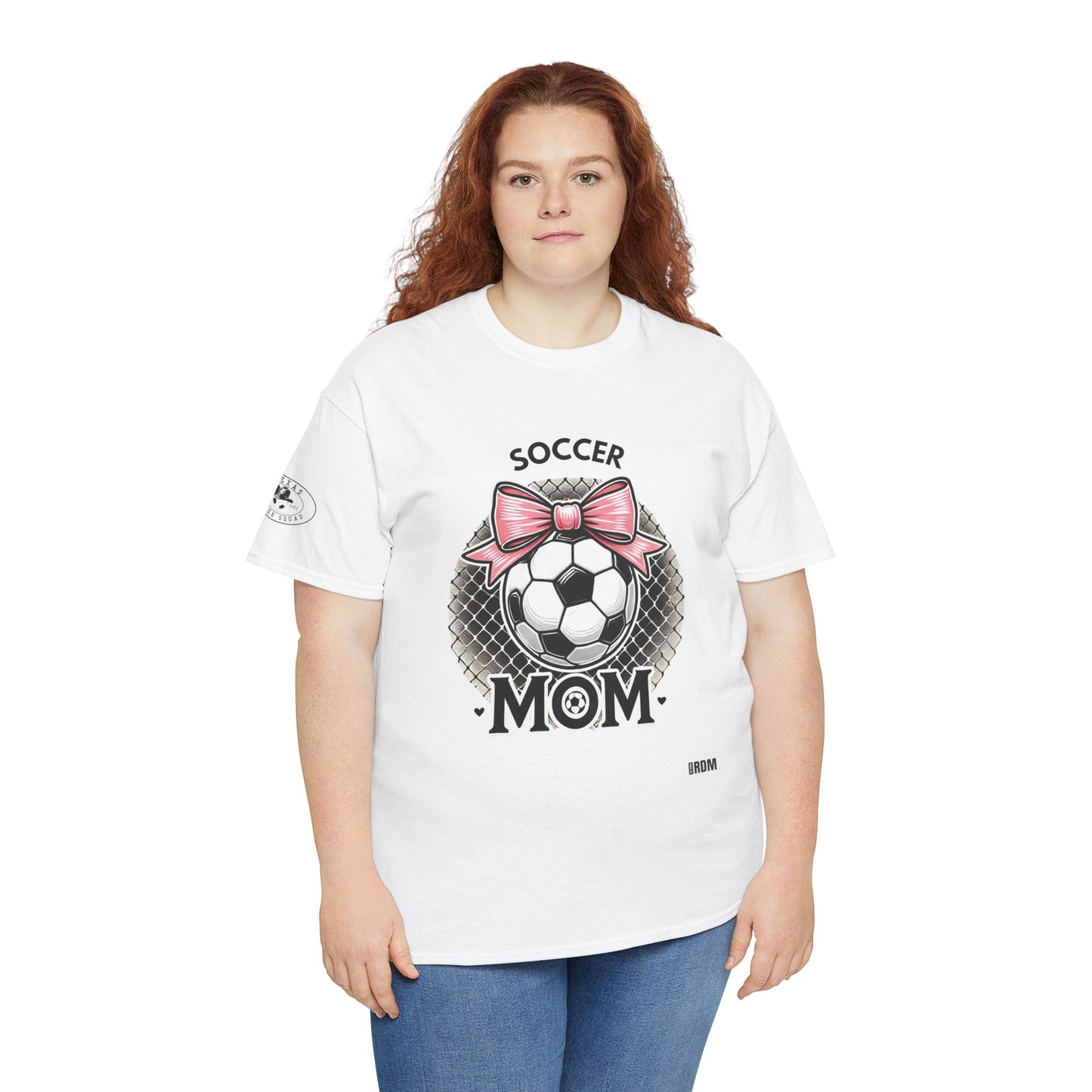 Soccer mom gear Unisex Heavy Cotton Tee, soccer, soccer ball, futbol