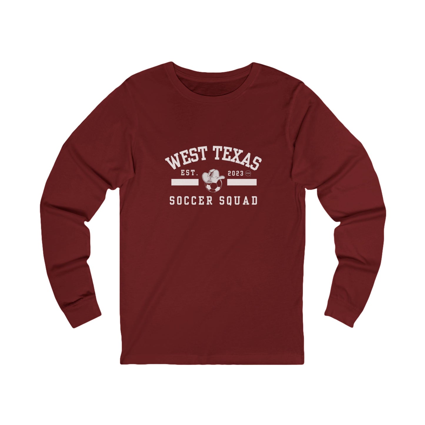 West Texas Soccer Squad Unisex Jersey Long Sleeve Tee Sports Family