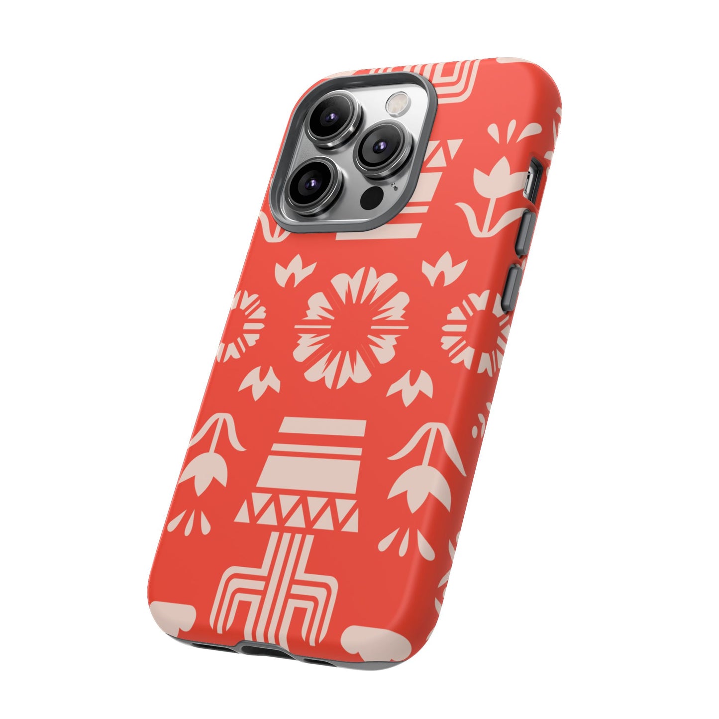 Day of the Dead Alebrije phone case, durable protection, Día de los Muertos enthusiasts,  Mexican folklore, sugar skulls, and alebrije creatures, Tough Cases