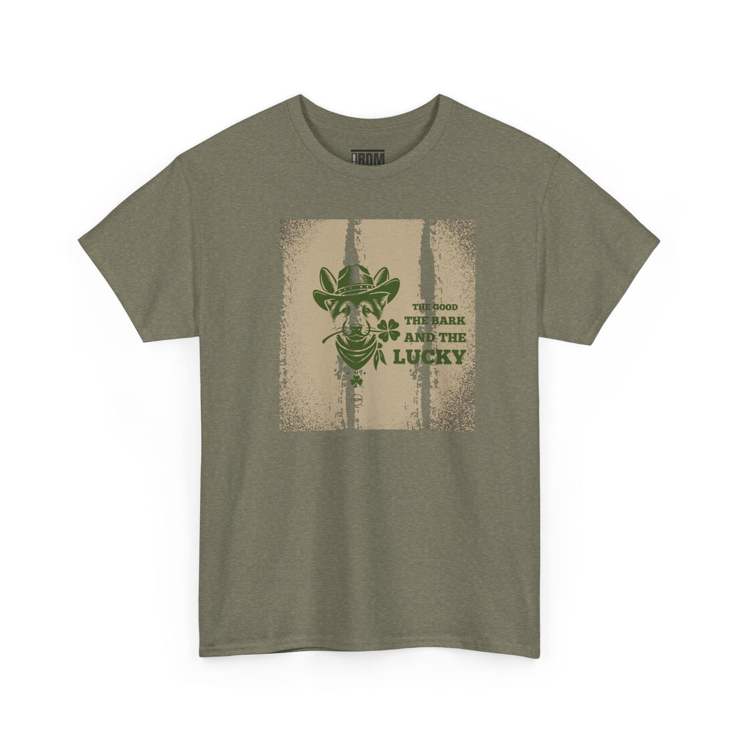 Lucky Dog Parent Shirt St. Patrick's Day Unisex Heavy Cotton Tee Adult