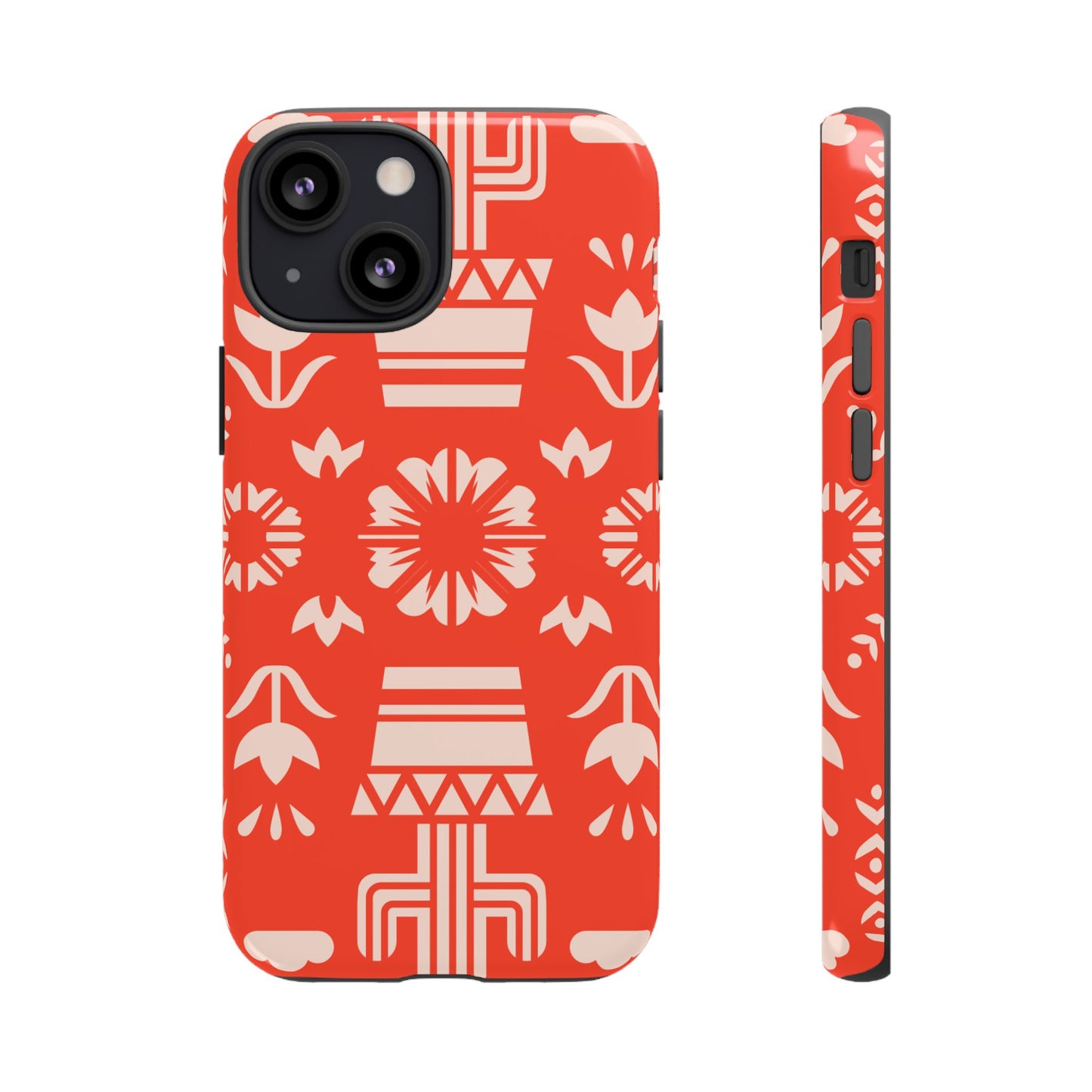 Day of the Dead Alebrije phone case, durable protection, Día de los Muertos enthusiasts,  Mexican folklore, sugar skulls, and alebrije creatures, Tough Cases